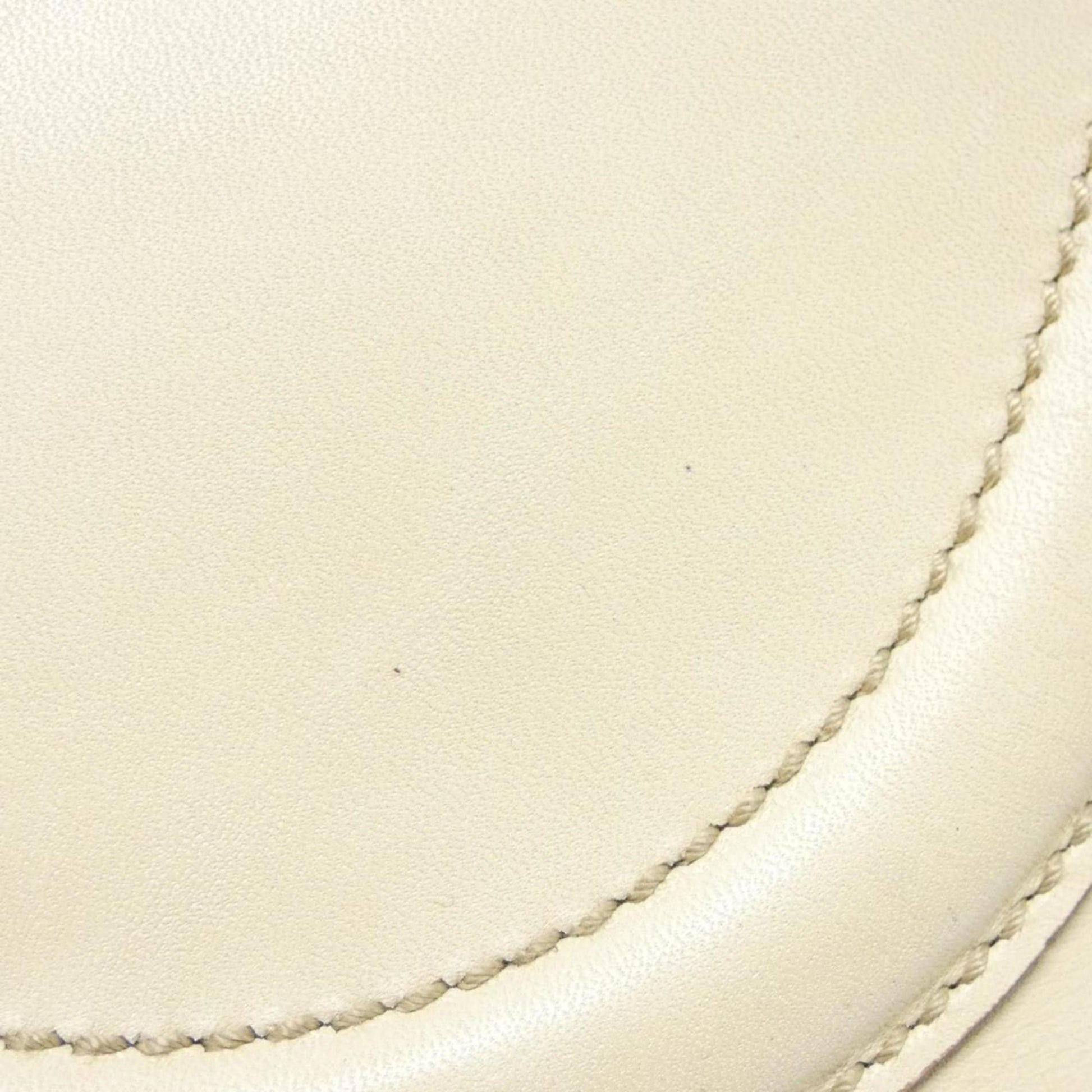 Gucci Ivory Leather Shoulder Bag