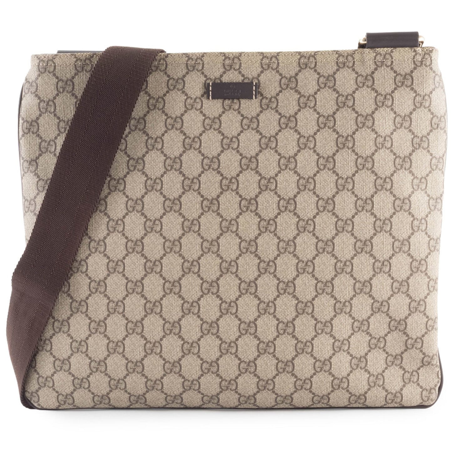 Gucci Beige Gg Supreme Shoulder Bag