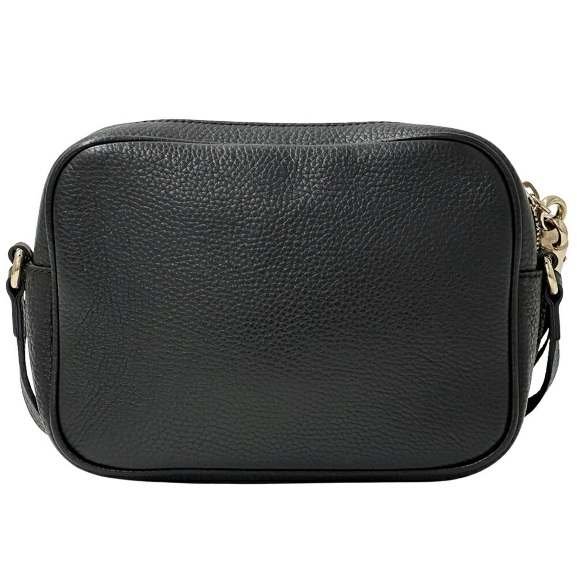 Gucci Black Leather Shoulder Bag