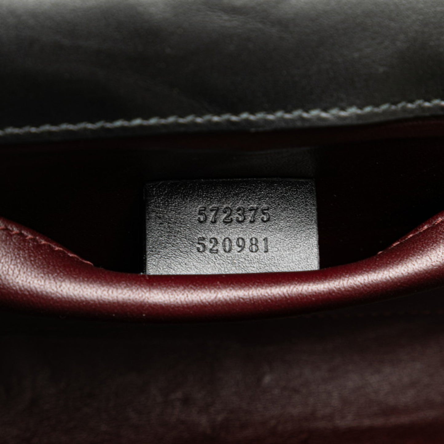 Gucci Black Leather Handbag Shoulder Bag