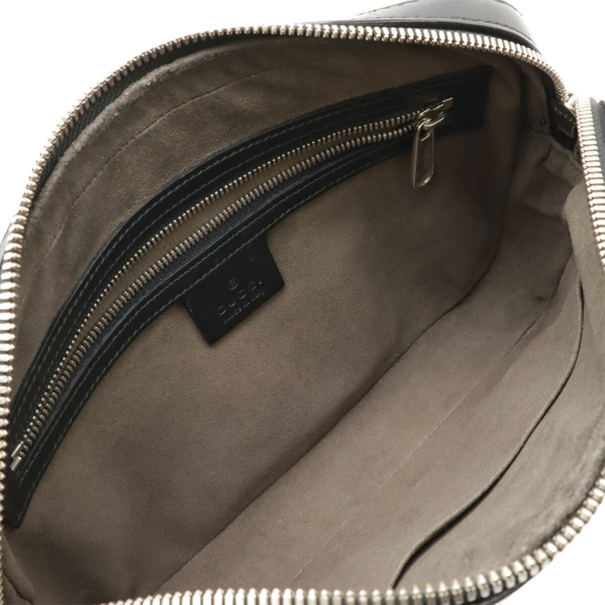Gucci Black Leather Clutch Bag Handbag