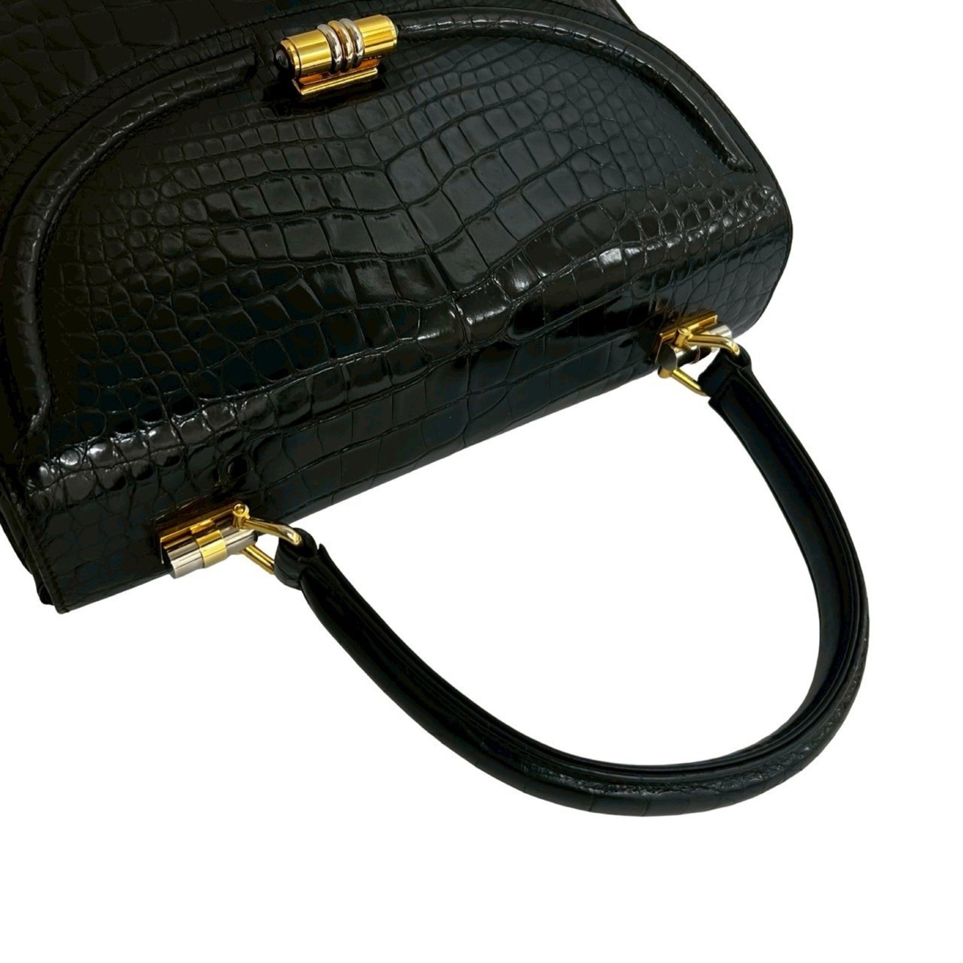 Gucci Black Leather Handbag