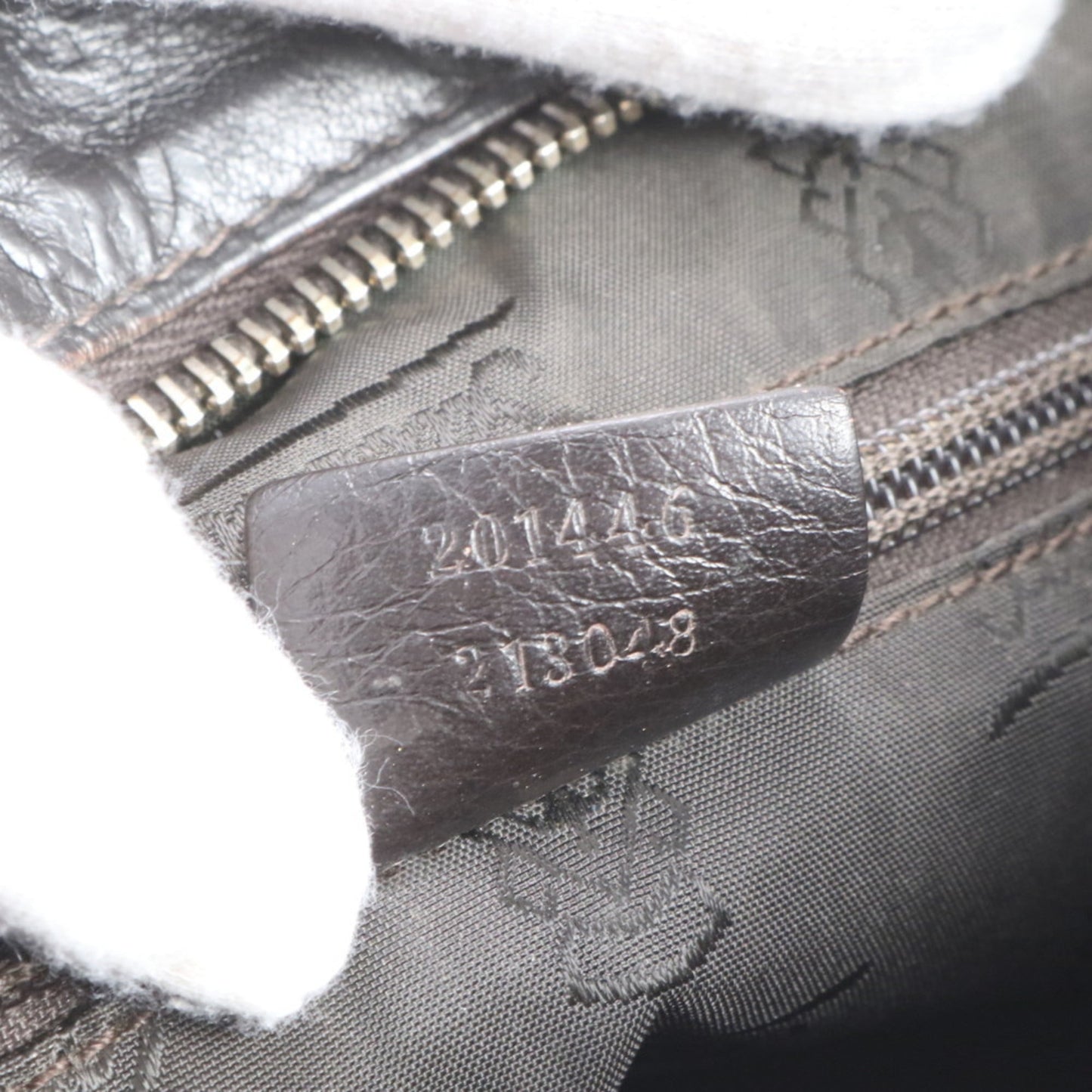 Gucci Dark Brown Leather Shoulder Bag