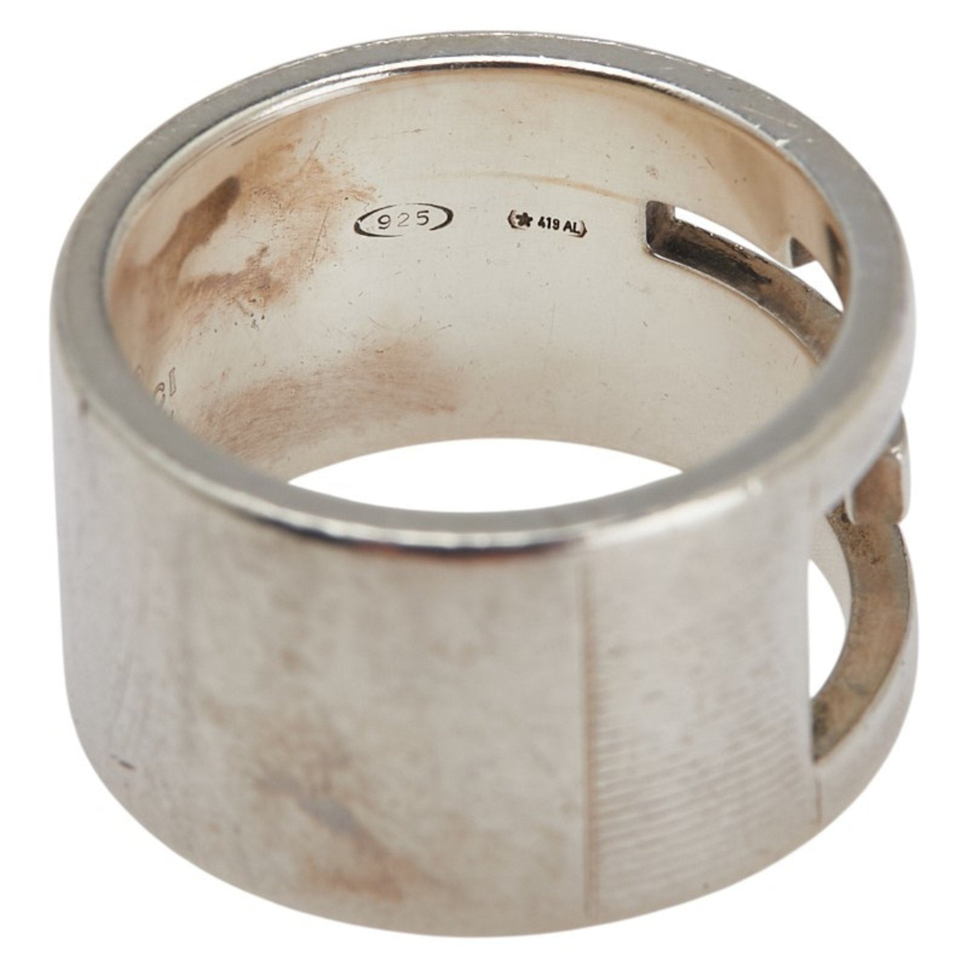 Gucci Silver Silver 925 Band Ring