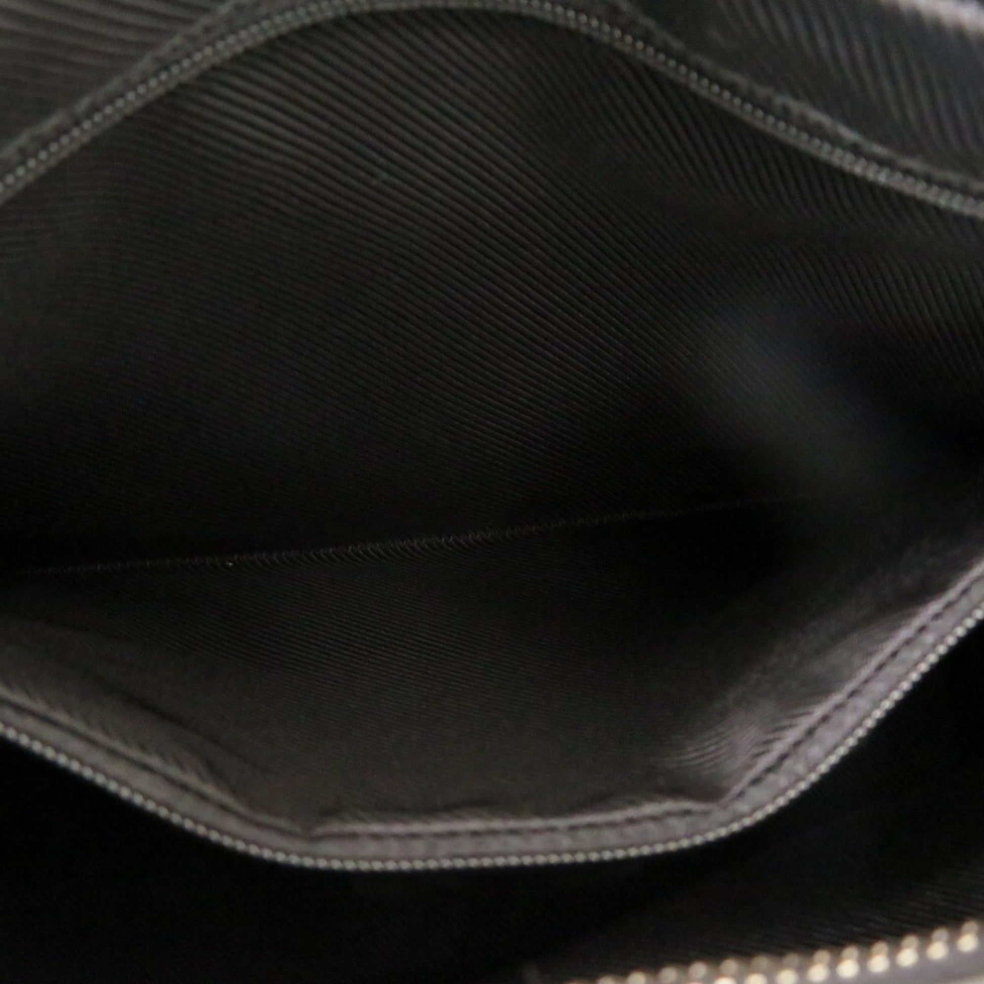 Gucci Black Gg Canvas Shoulder Bag