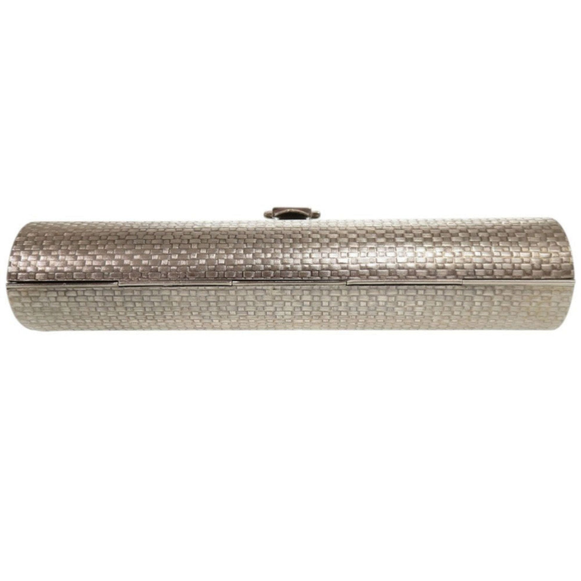 Gucci Silver Metal Shoulder Bag