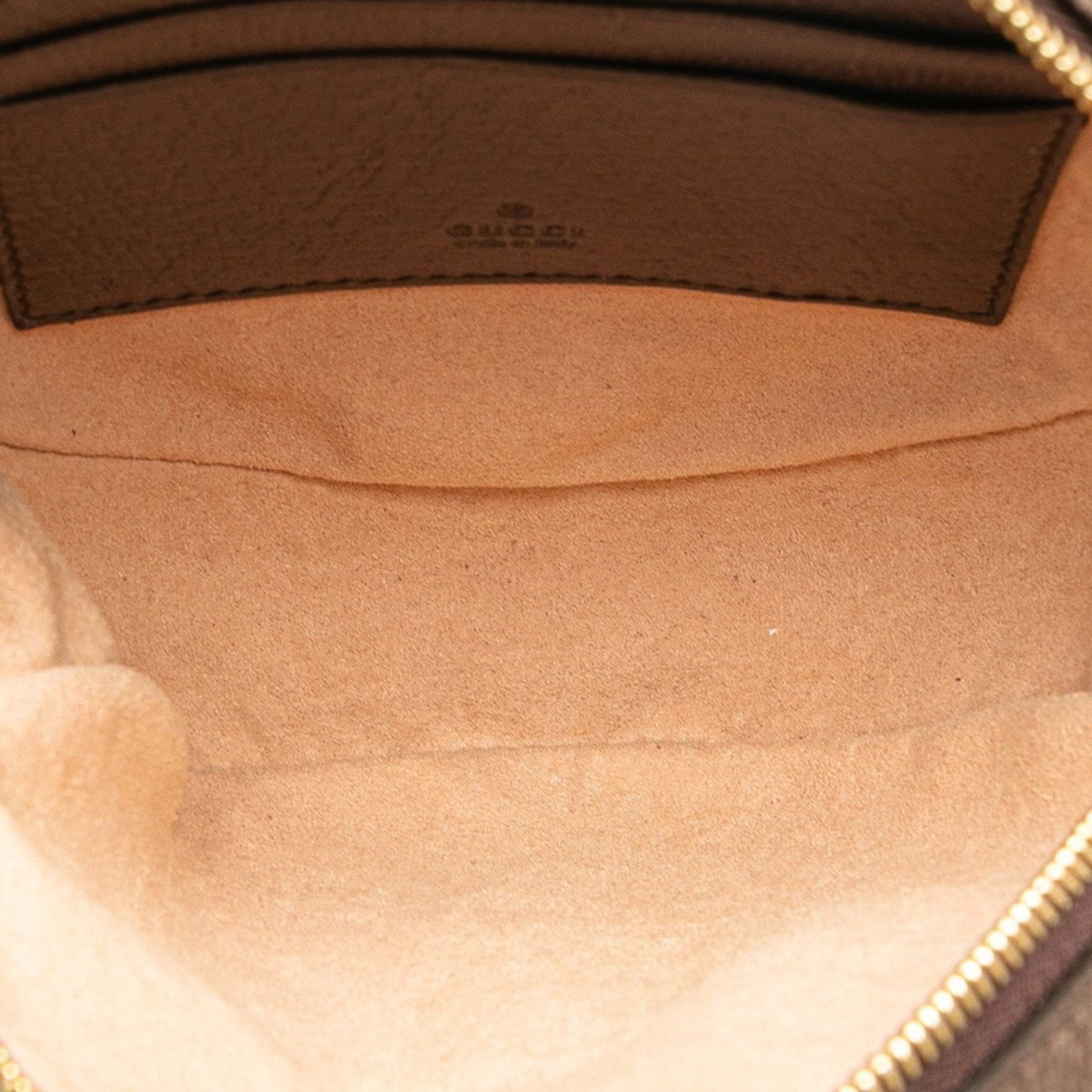 Gucci Beige Brown Pvc Leather Backpack