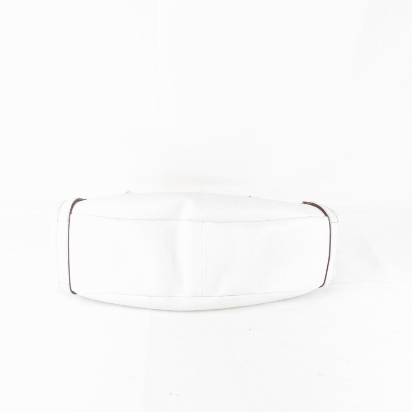 Gucci White Leather Tote Bag