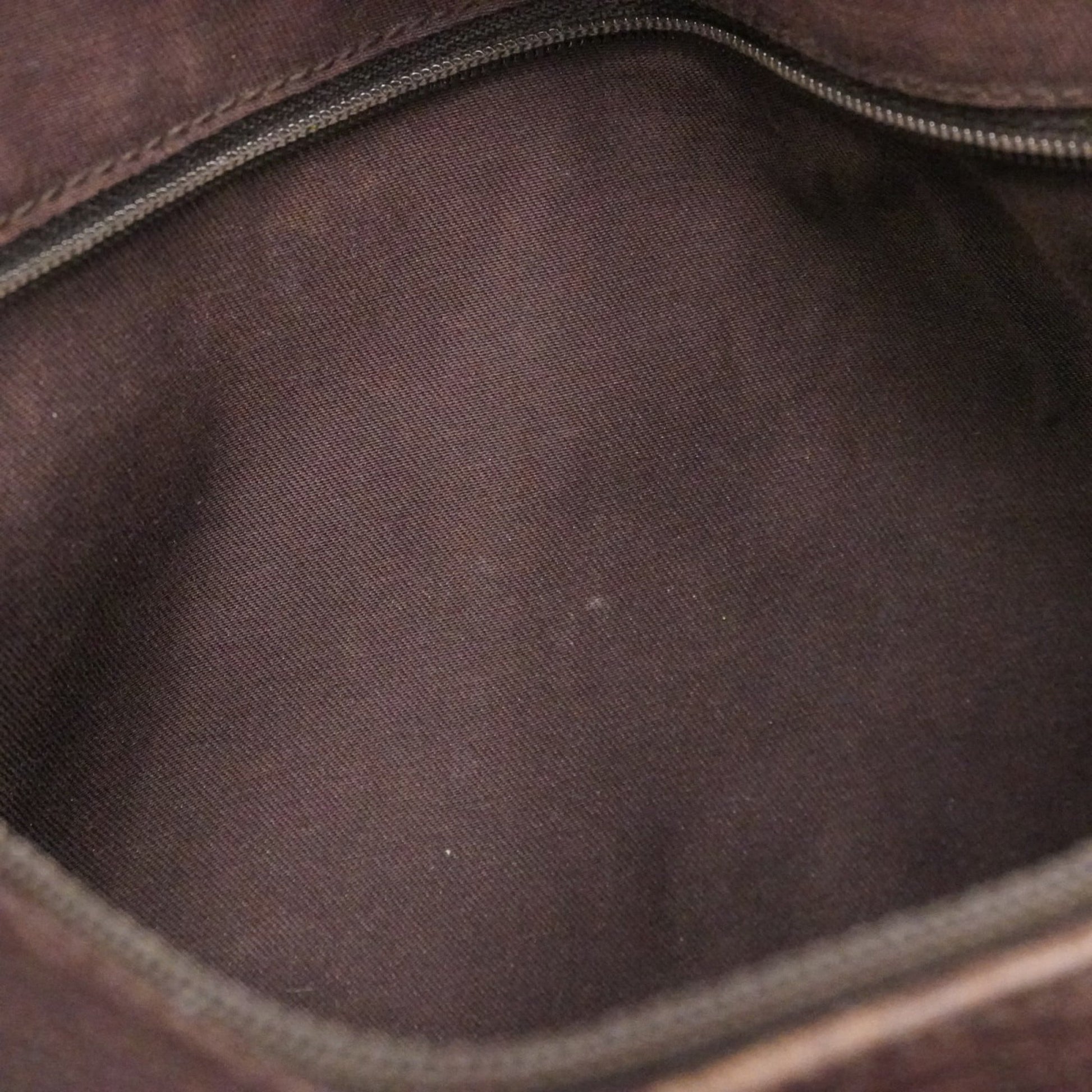 Gucci Brown Canvas Handbag