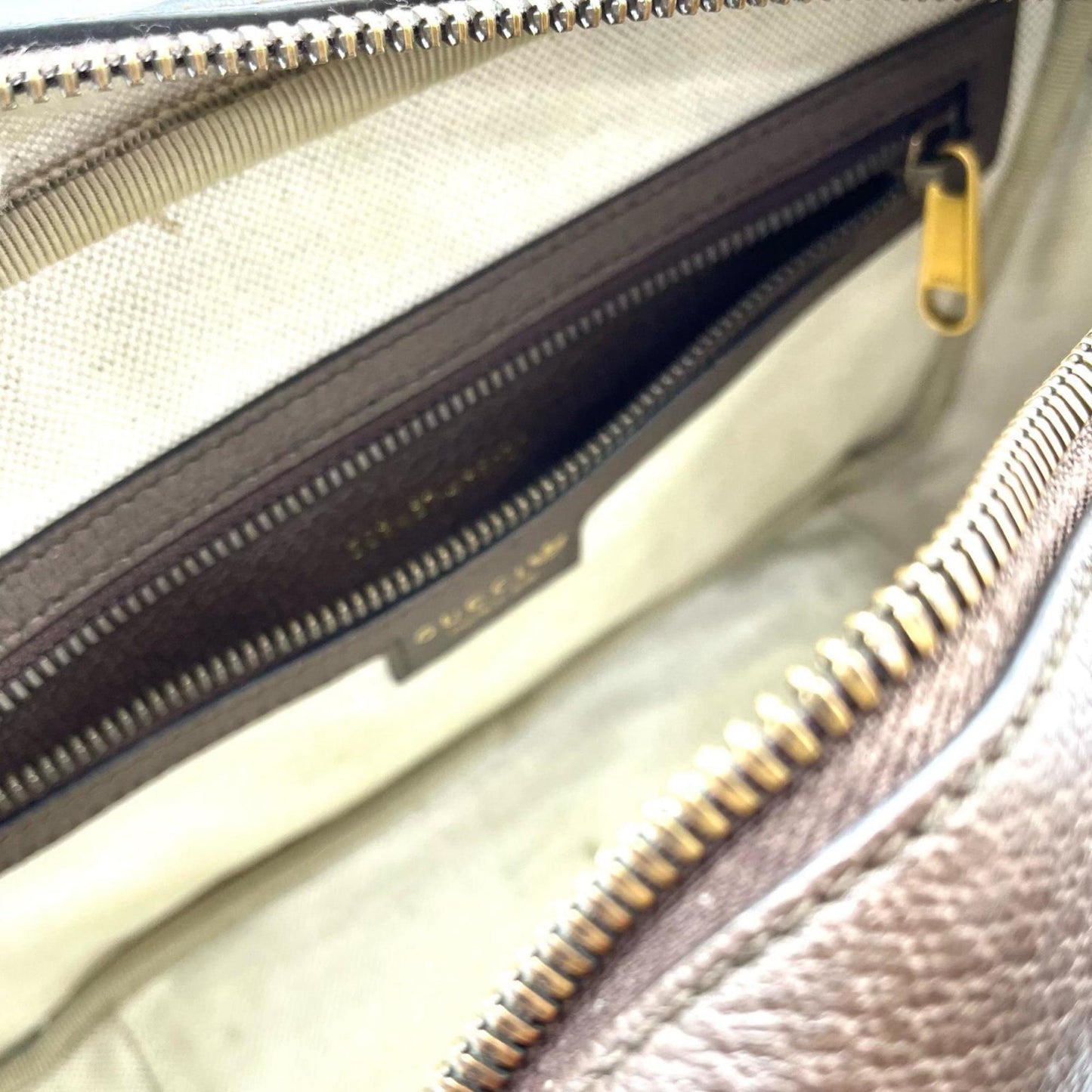 Gucci Brown Pvc Shoulder Bag