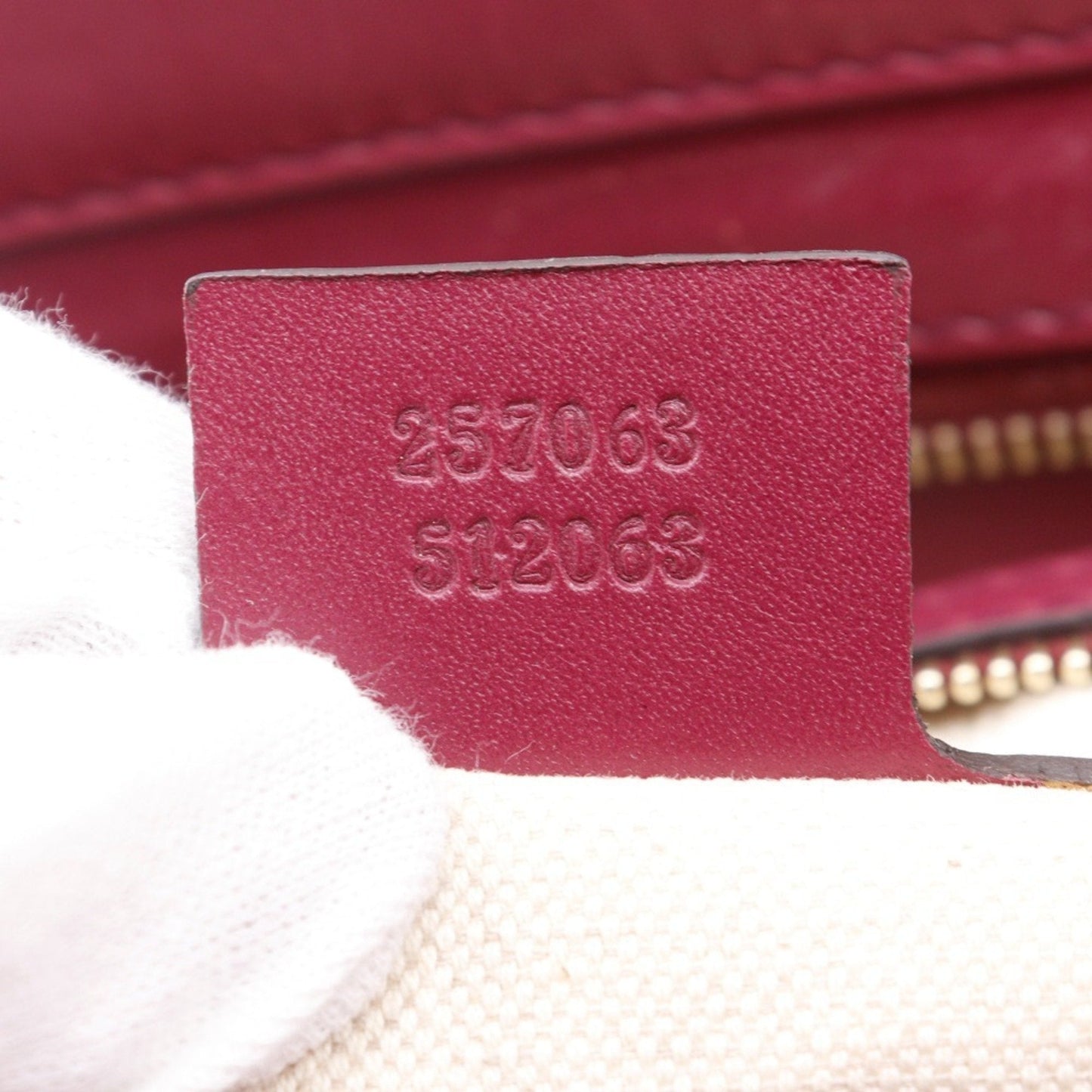 Gucci Red Color Gg Canvas Tote Bag