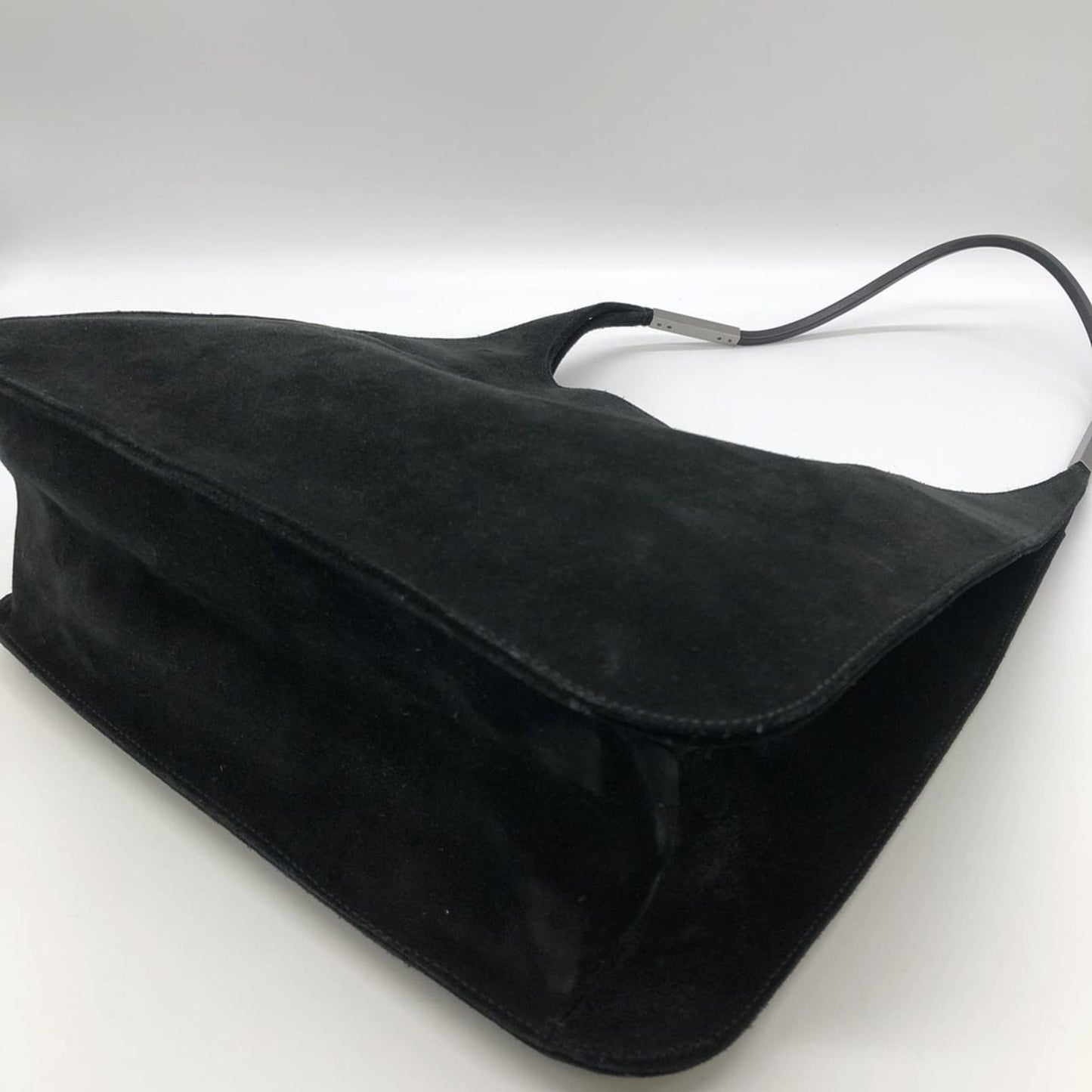 Gucci Black Suede Handbag Shoulder Bag