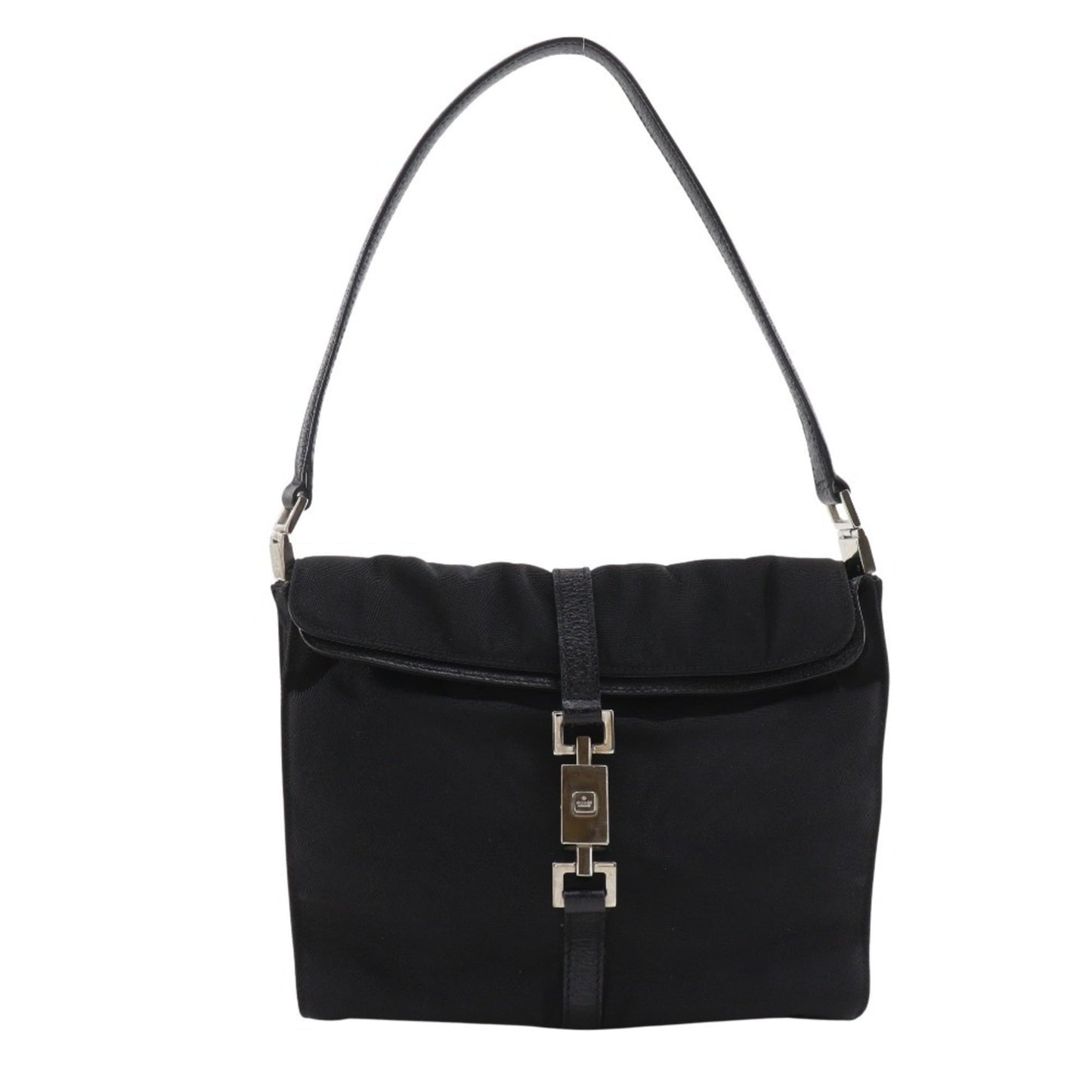 Gucci Black Nylon Canvas Shoulder Bag