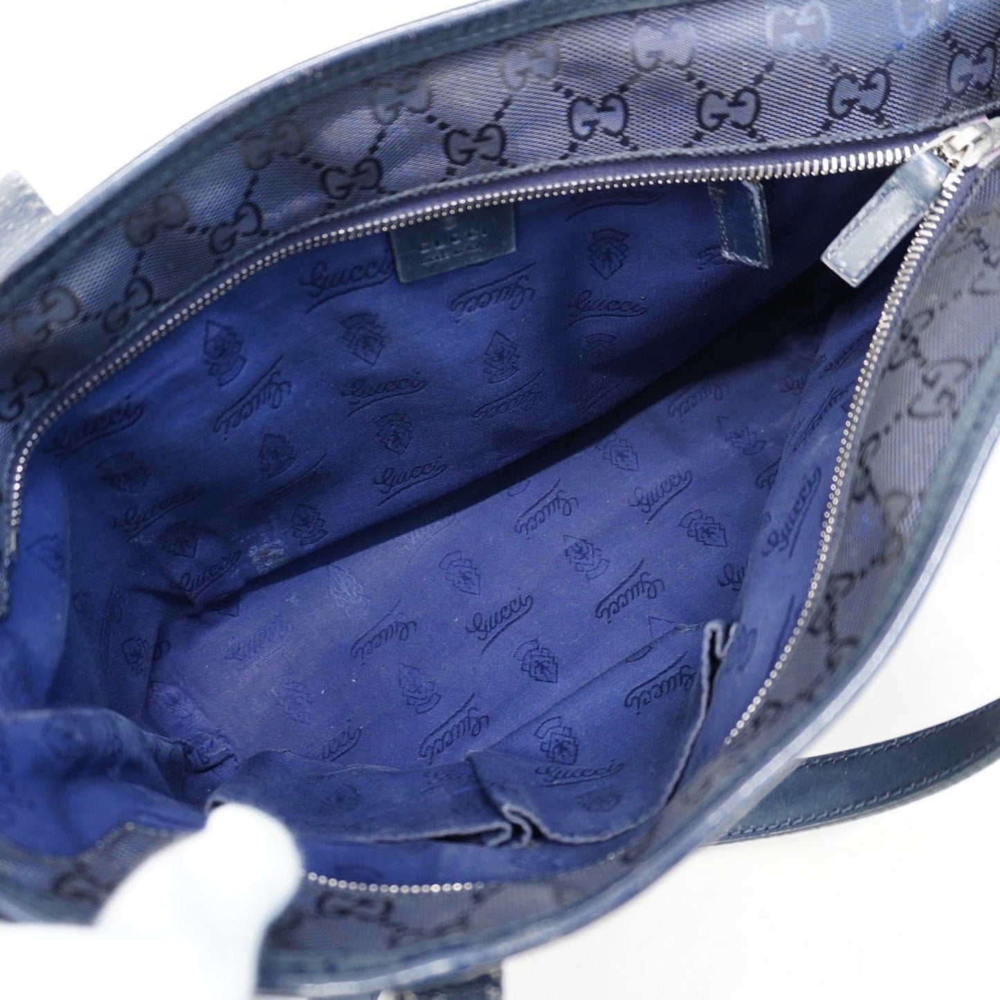 Gucci Purple Pvc Tote Bag