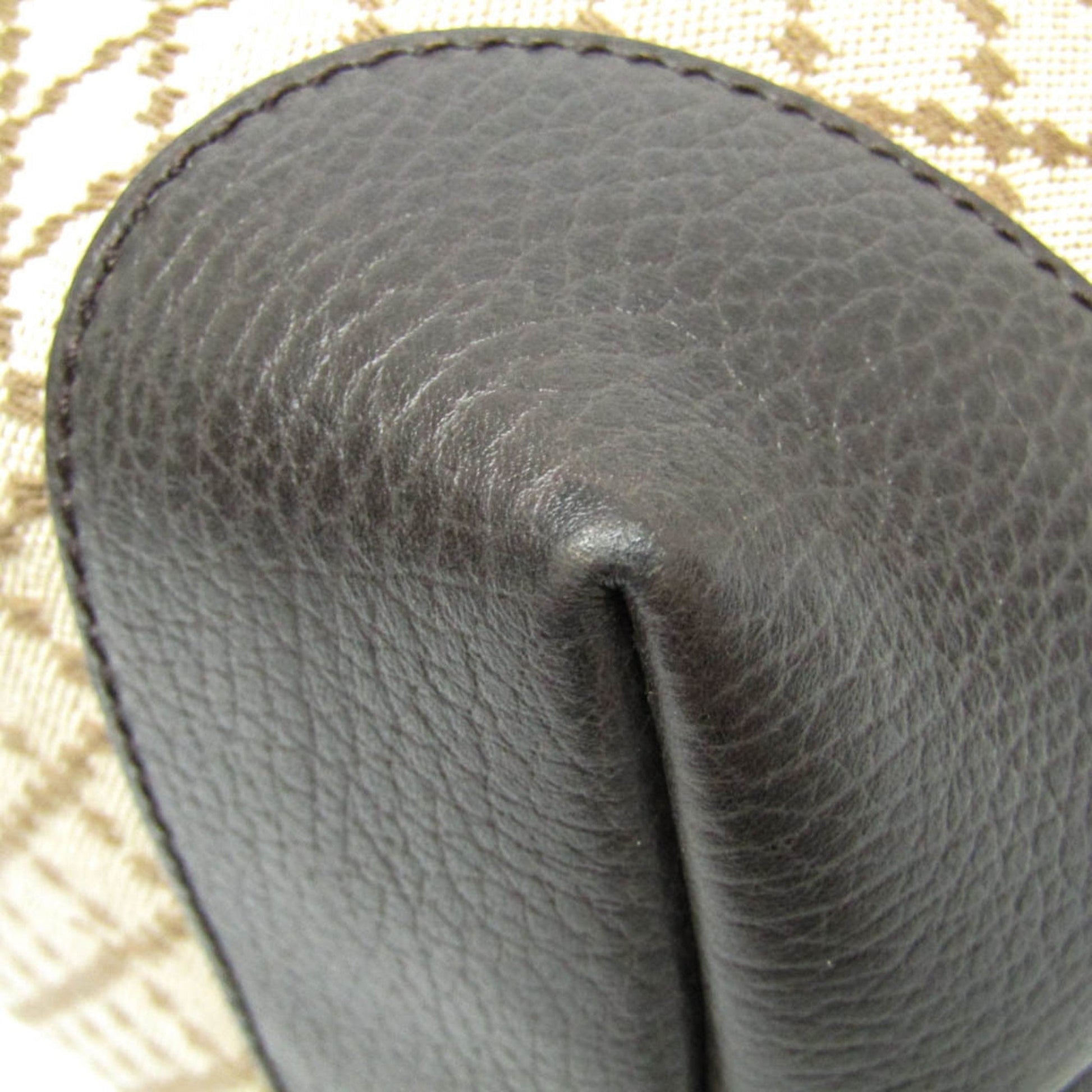 Gucci Diamante Beige Brown Canvas Leather Tote Bag
