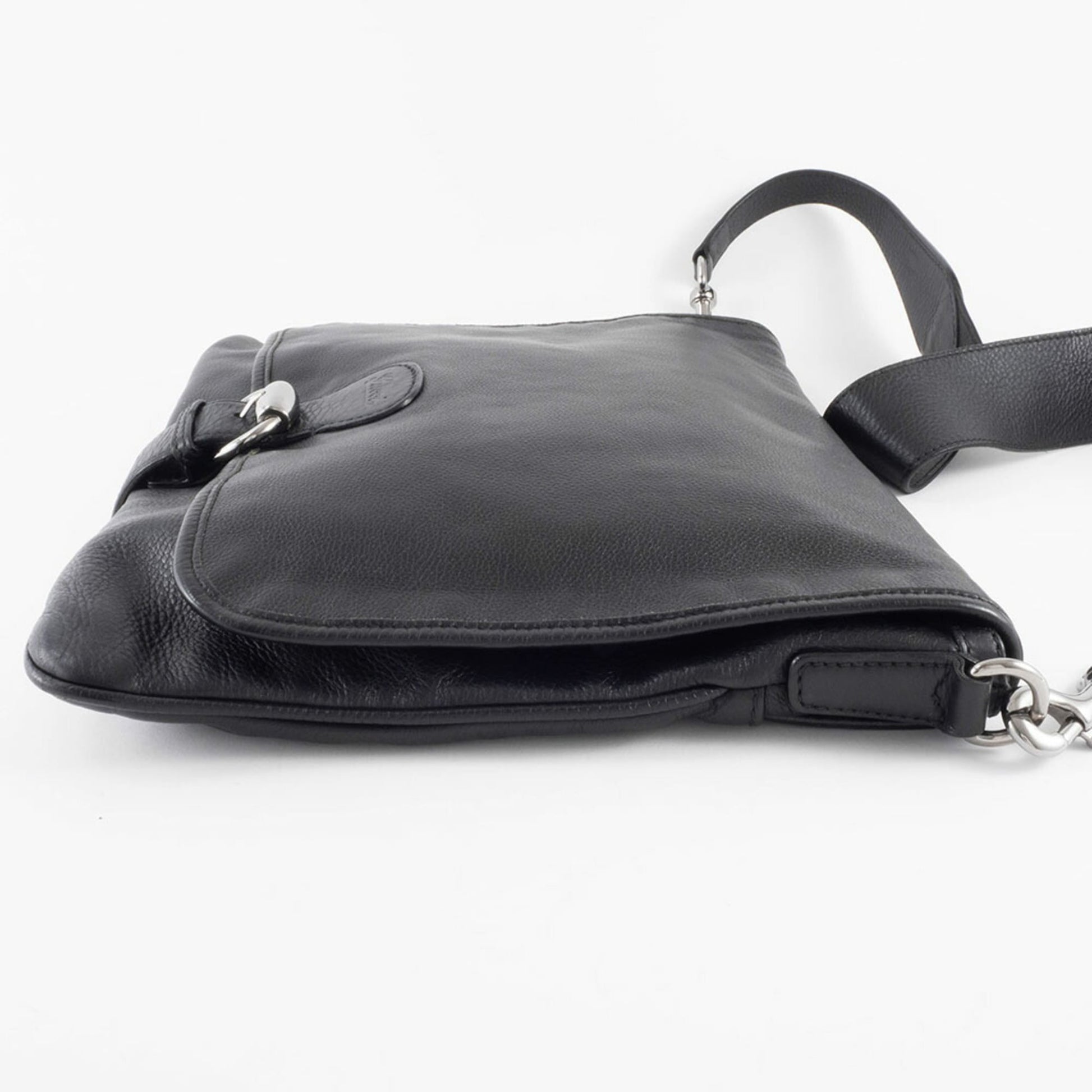 Gucci Black Leather Shoulder Bag