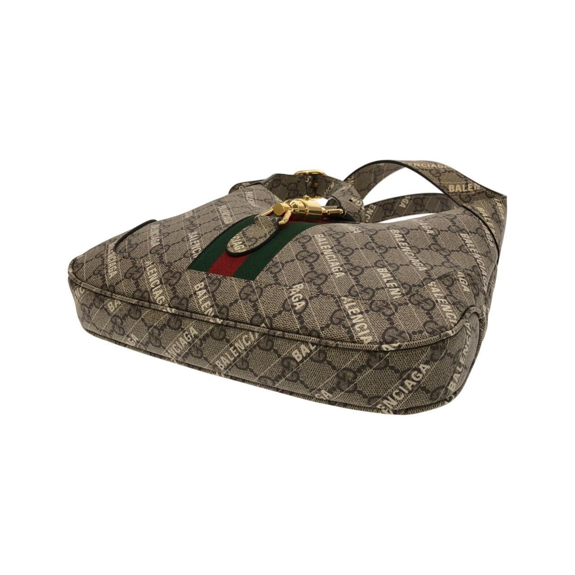 Gucci Beige White Gg Supreme Shoulder Bag