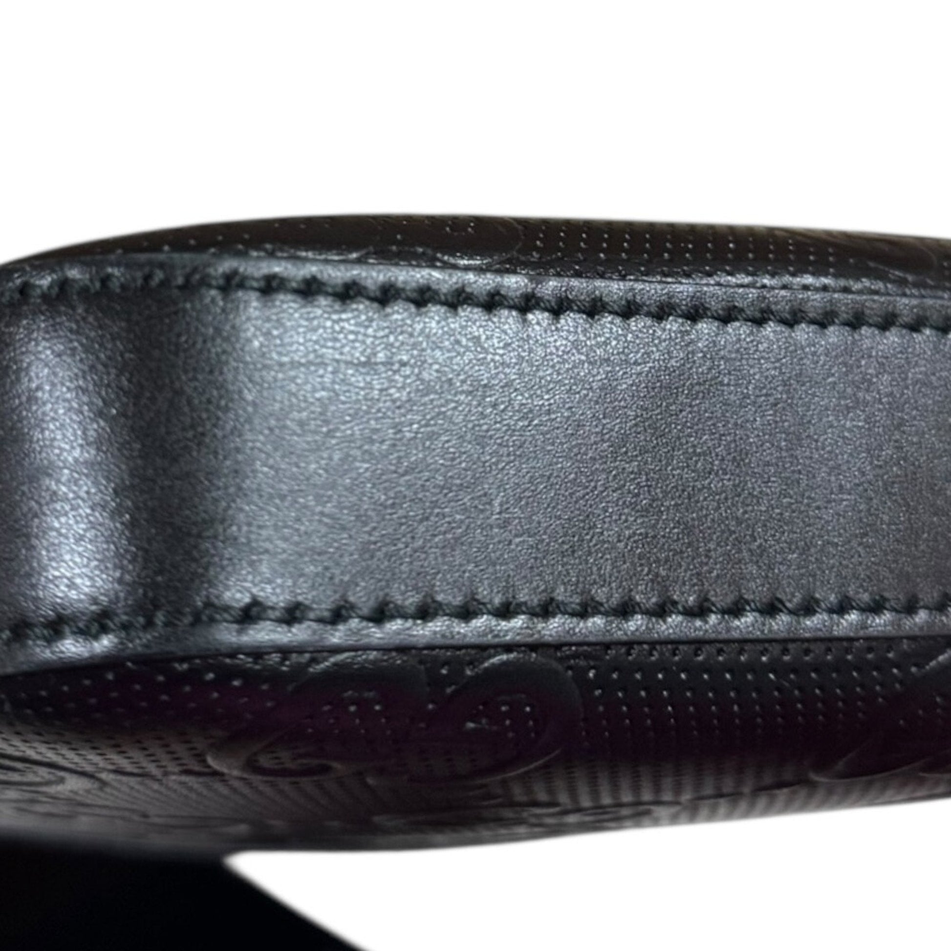 Gucci Black Leather Shoulder Bag