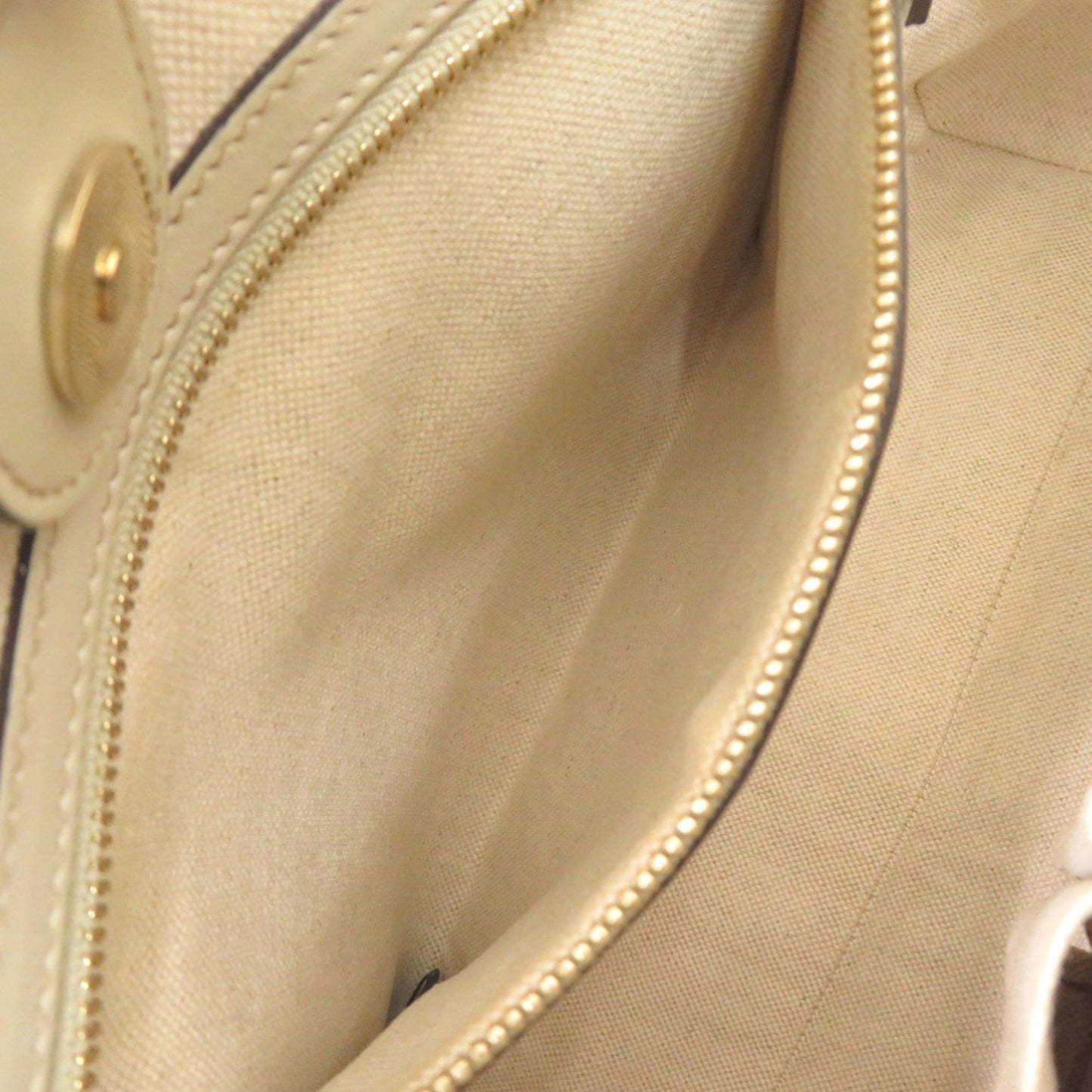 Gucci Beige Gg Canvas Tote Bag
