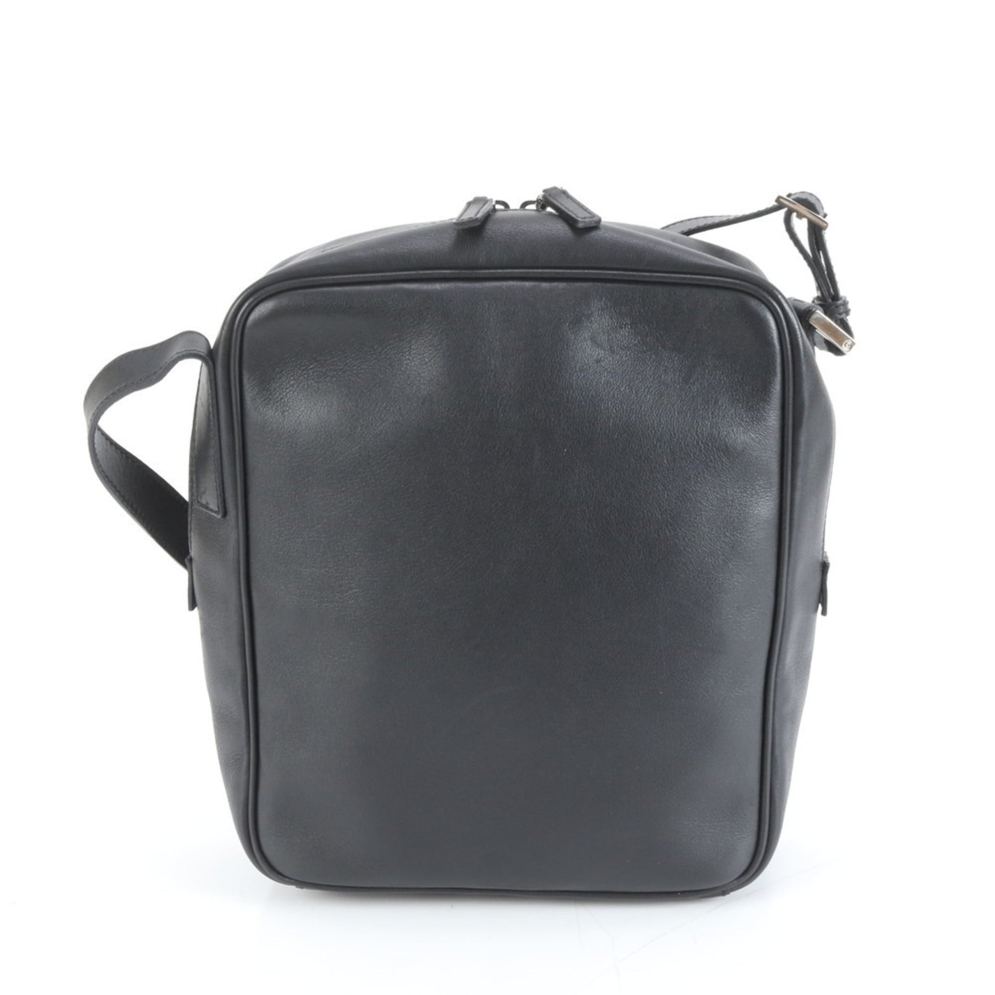Gucci Black Leather Shoulder Bag