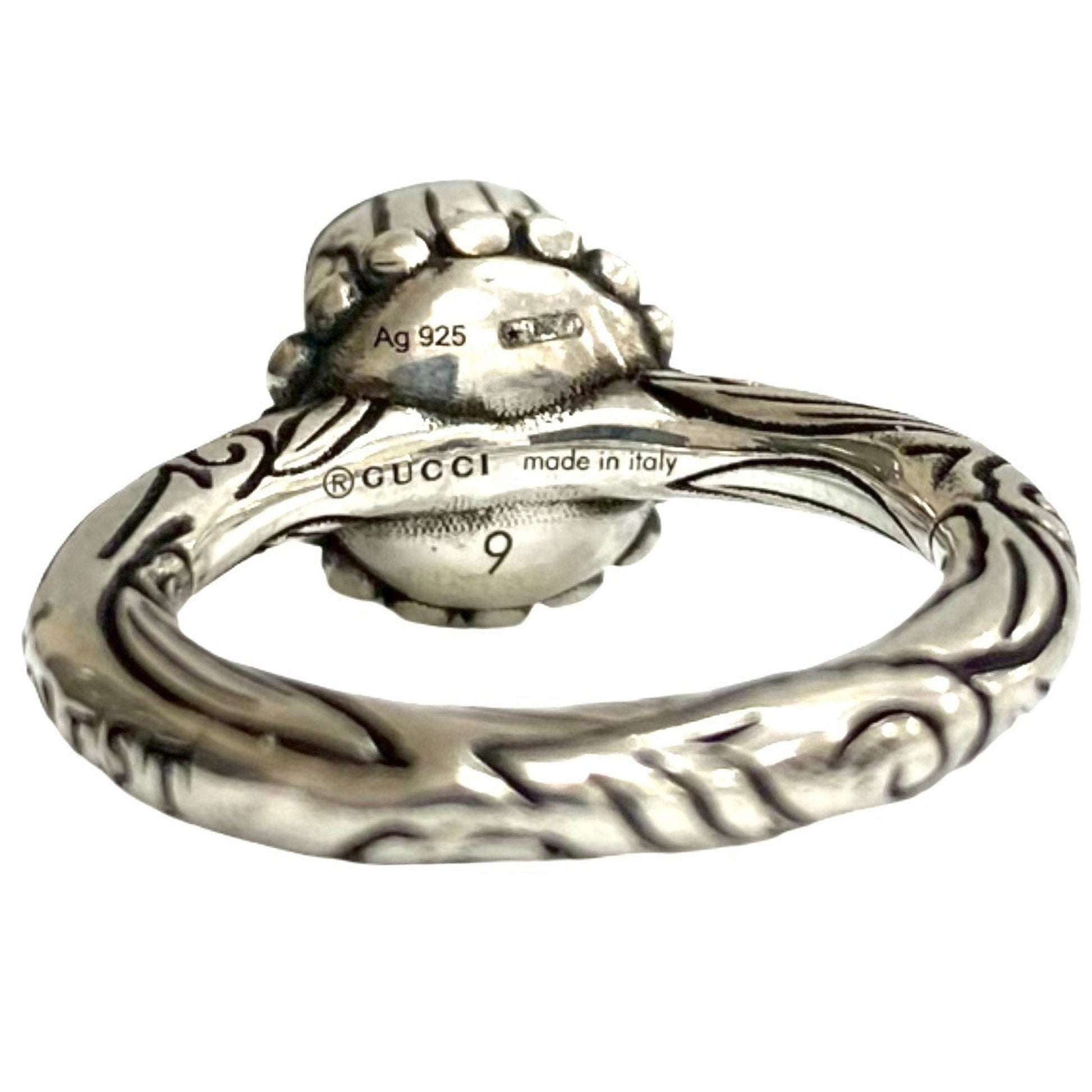 Gucci Silver Silver 925 Band Ring