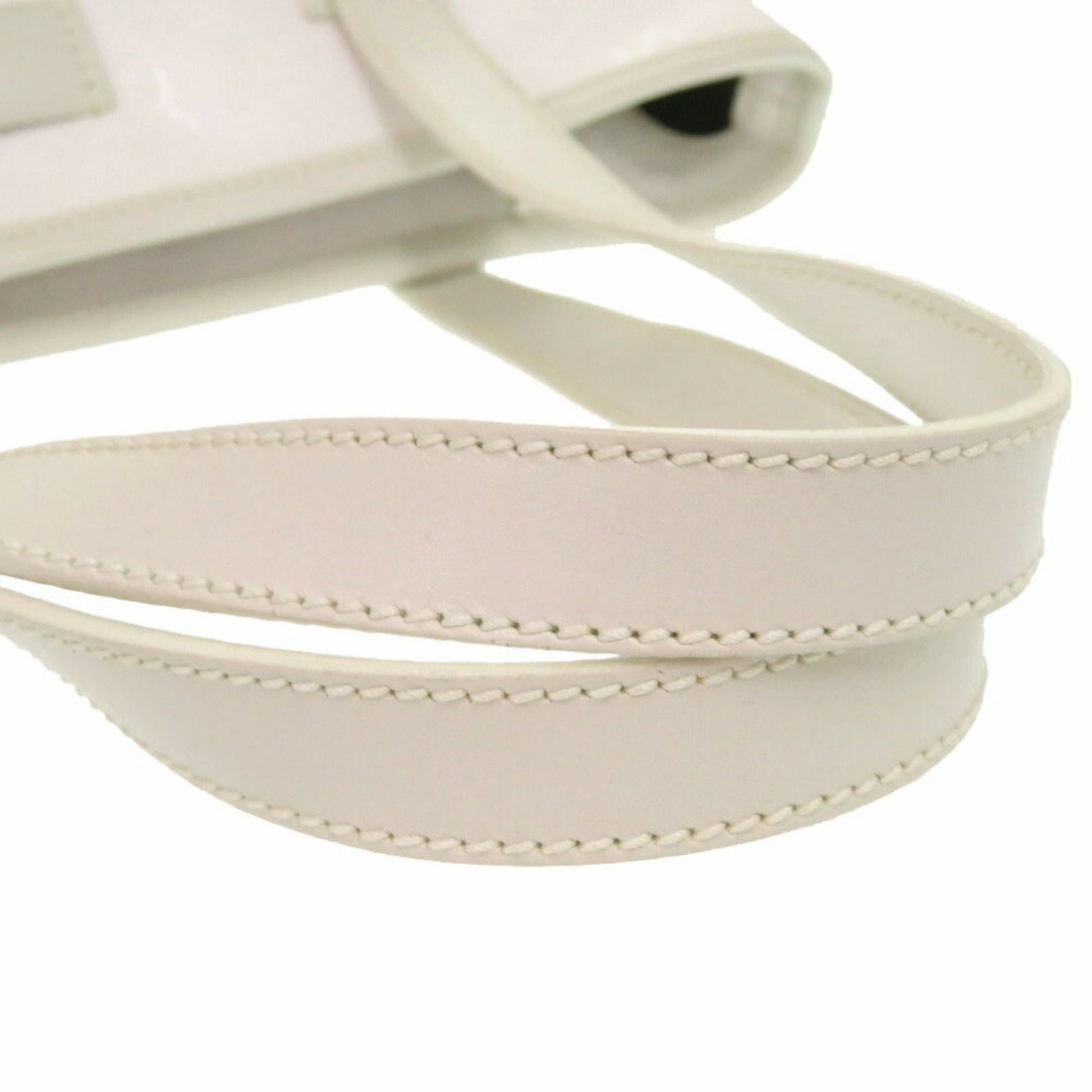 Gucci White Pvc Leather Tote Bag