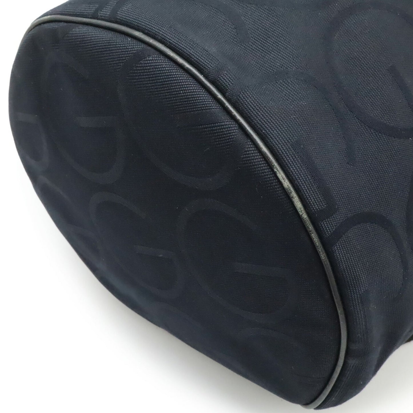 Gucci Black Canvas Shoulder Bag