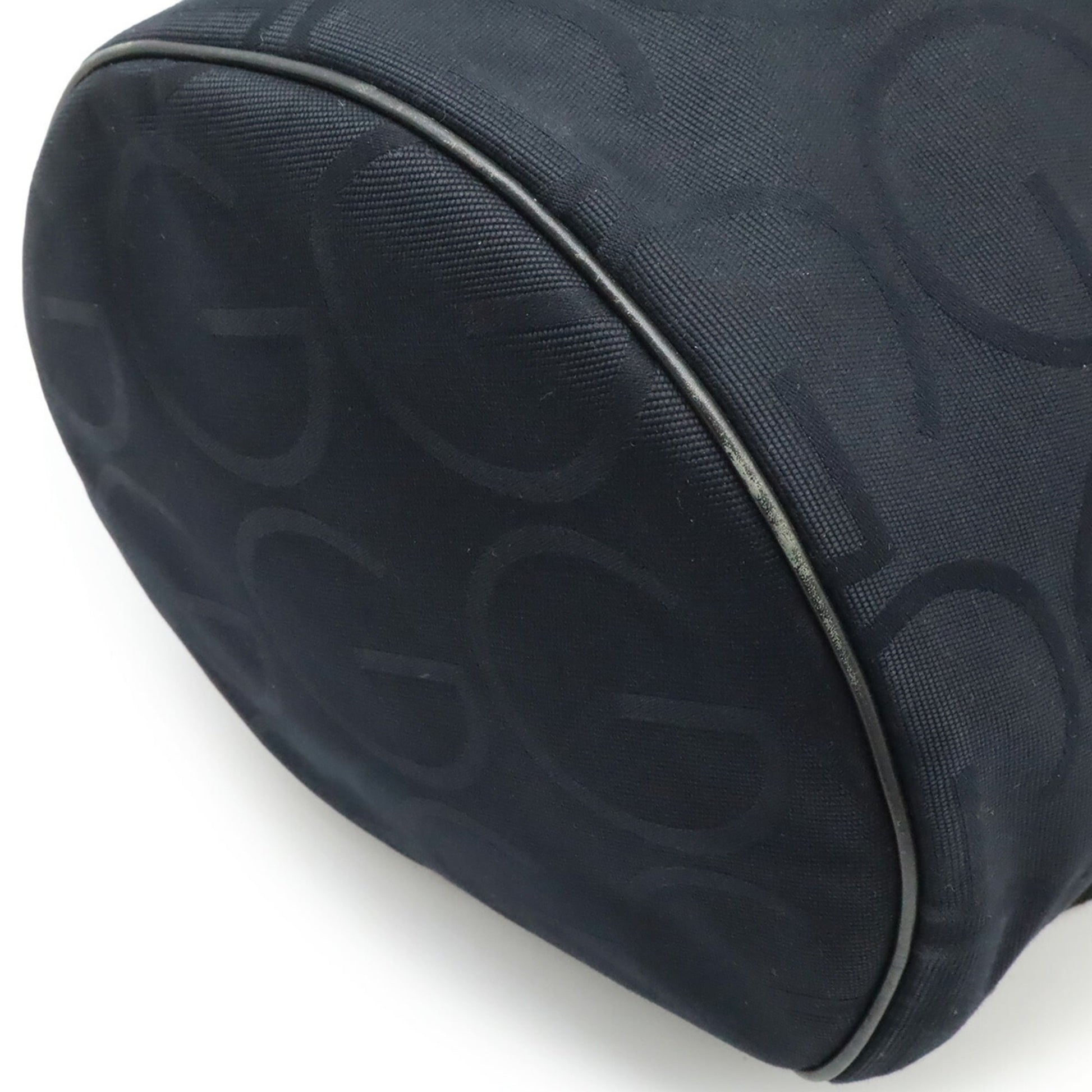 Gucci Black Canvas Shoulder Bag