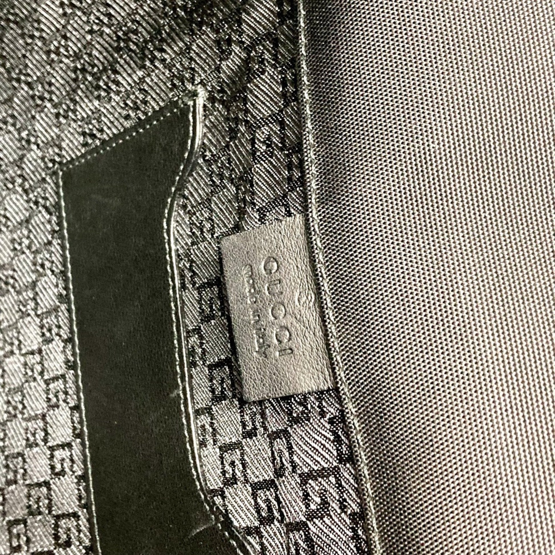 Gucci Black Nylon Clutch Bag Pouch