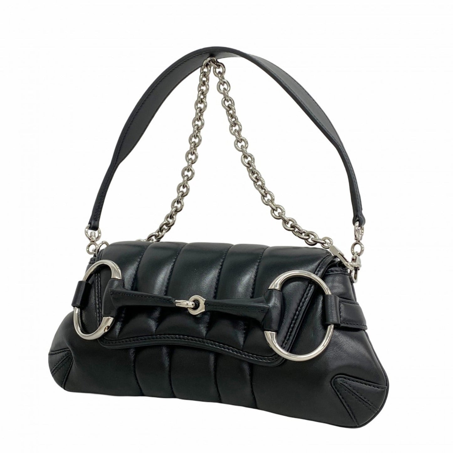 Gucci Black Leather Handbag