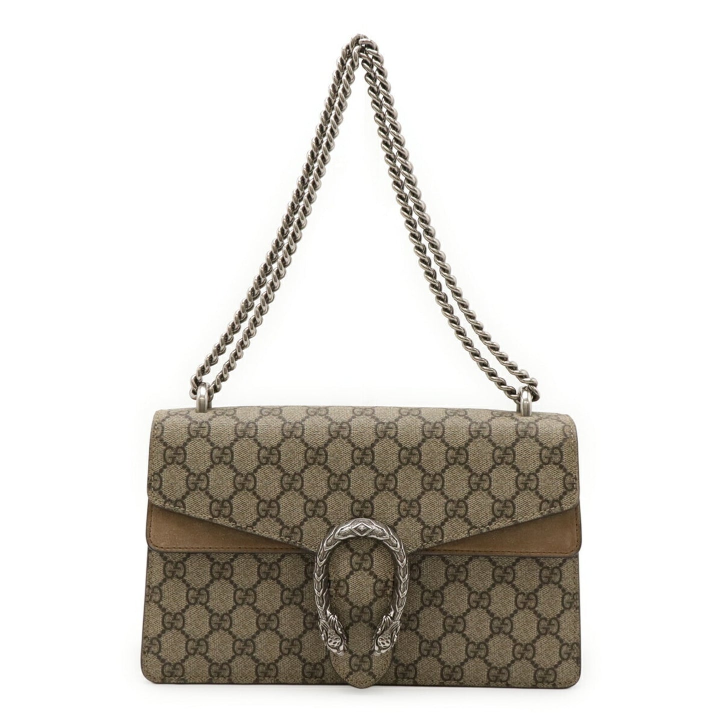 Gucci Beige Gg Supreme Shoulder Bag