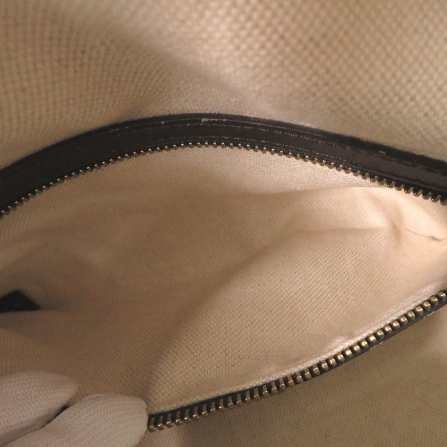Gucci Beige Gg Canvas Handbag