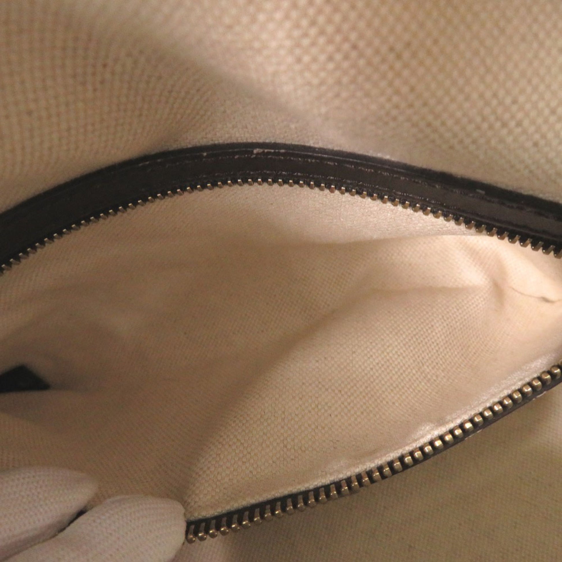 Gucci Beige Gg Canvas Handbag