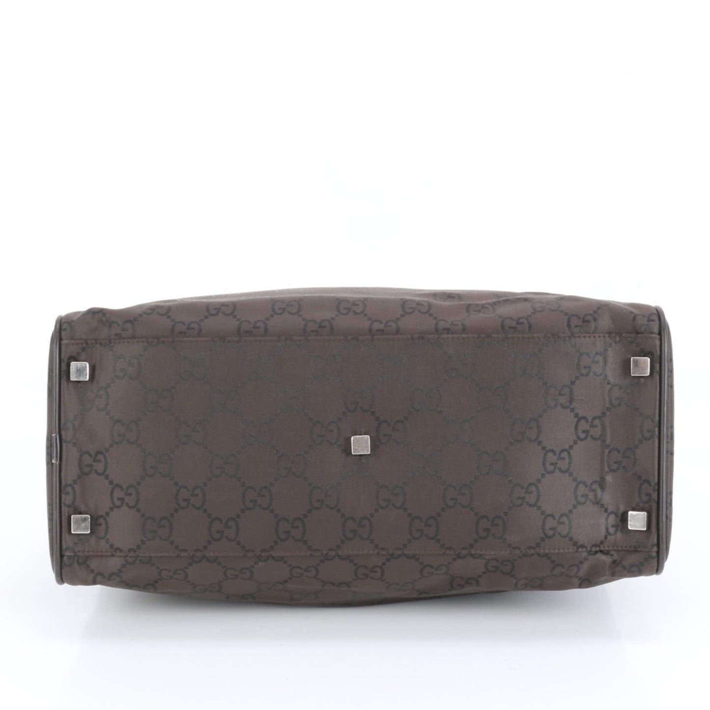 Gucci Brown Nylon Nylon Briefcase