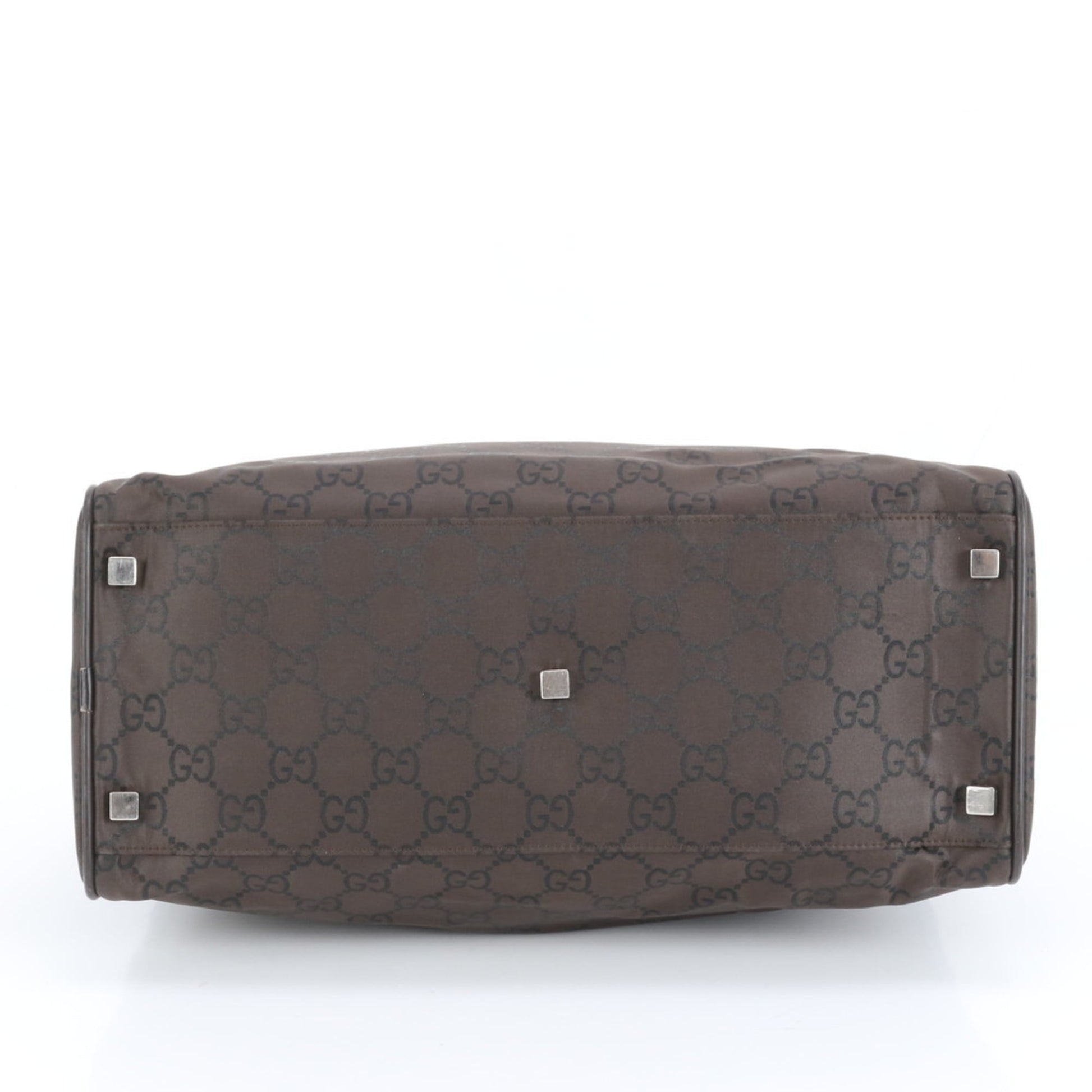 Gucci Brown Nylon Nylon Briefcase