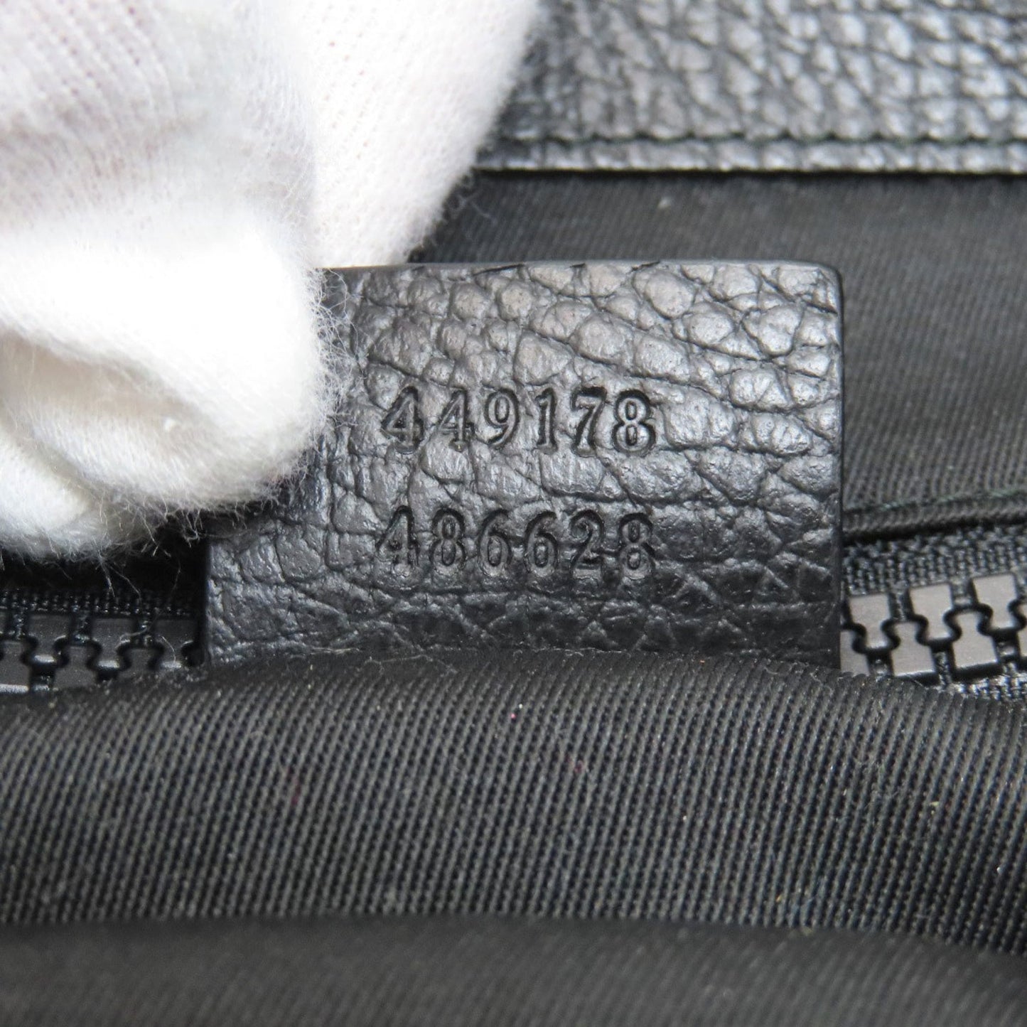 Gucci Black Nylon Canvas Tote Bag
