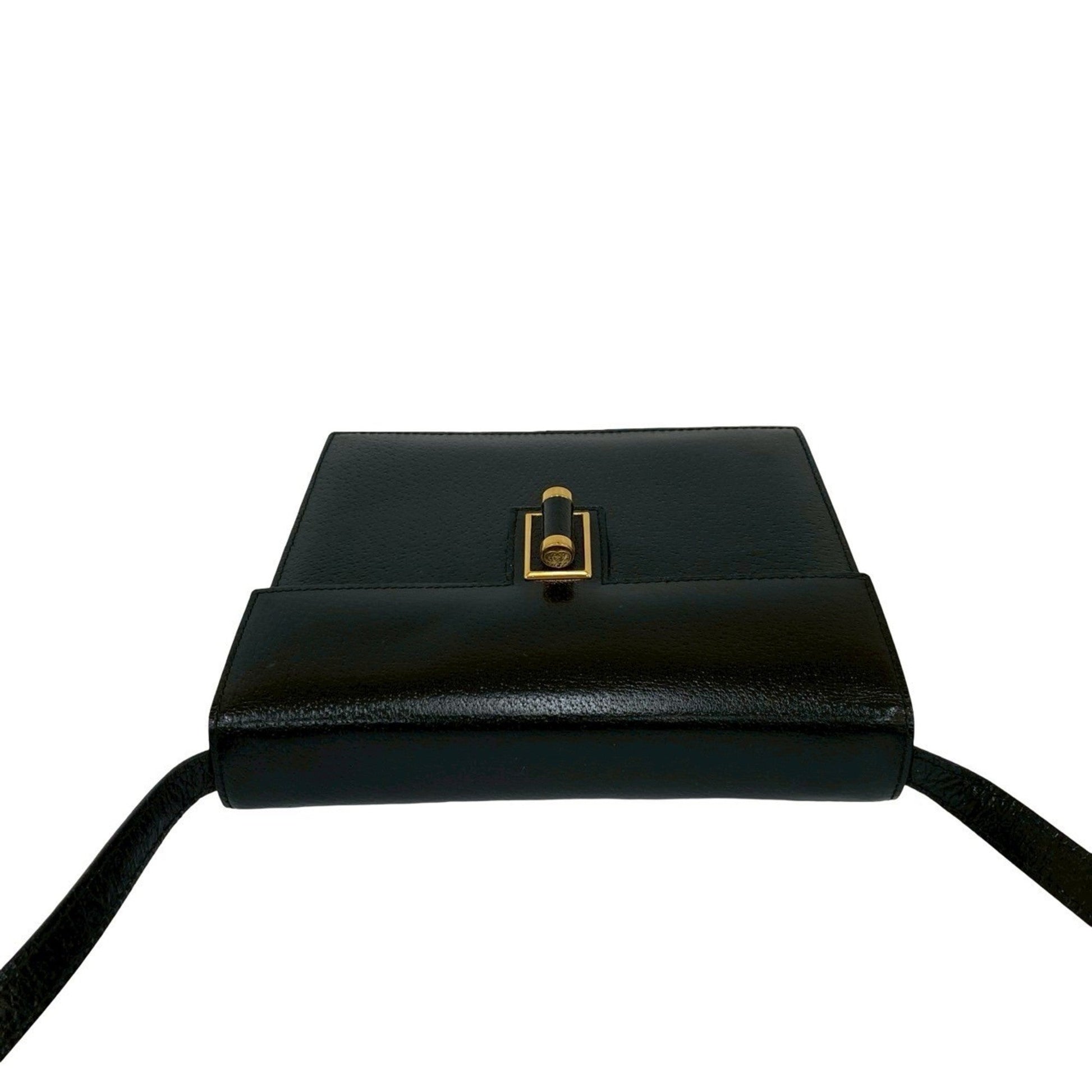 Gucci Black Leather Shoulder Bag