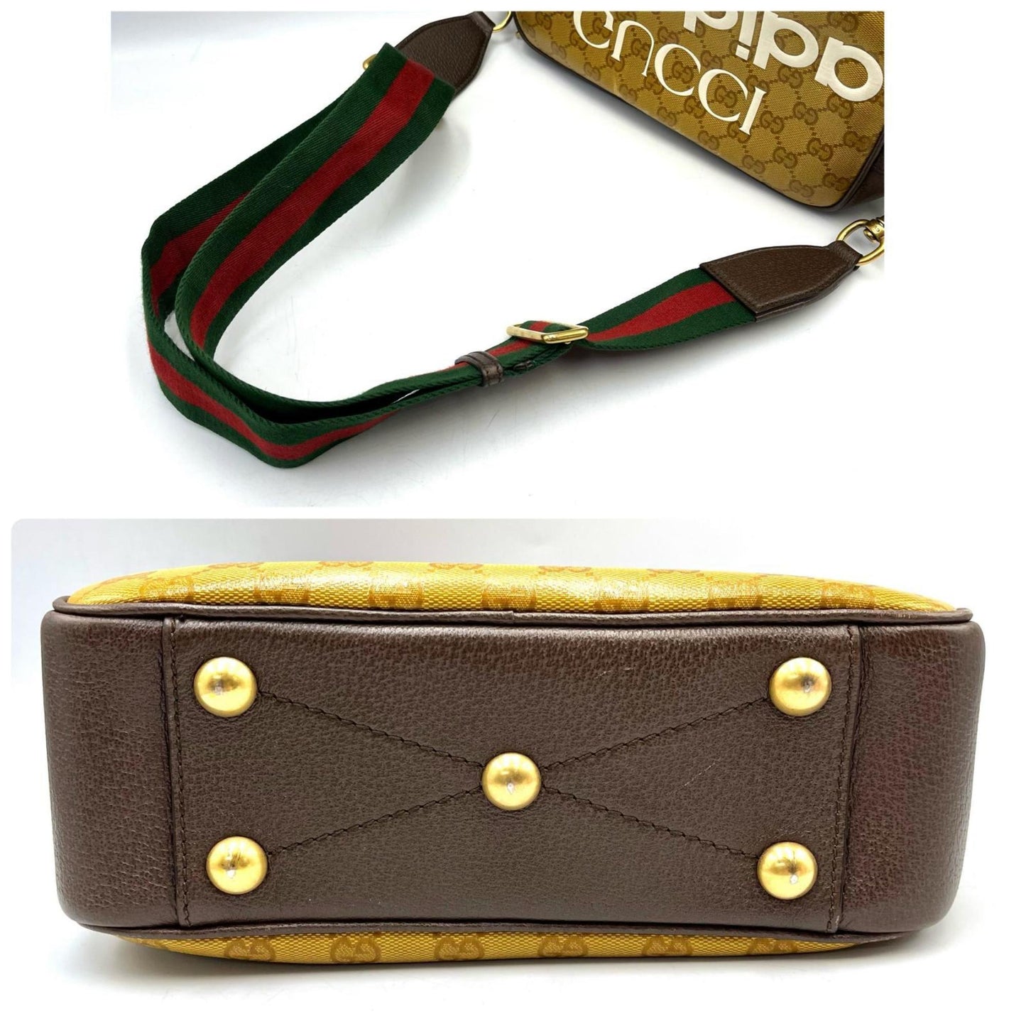 Gucci Brown Pvc Shoulder Bag