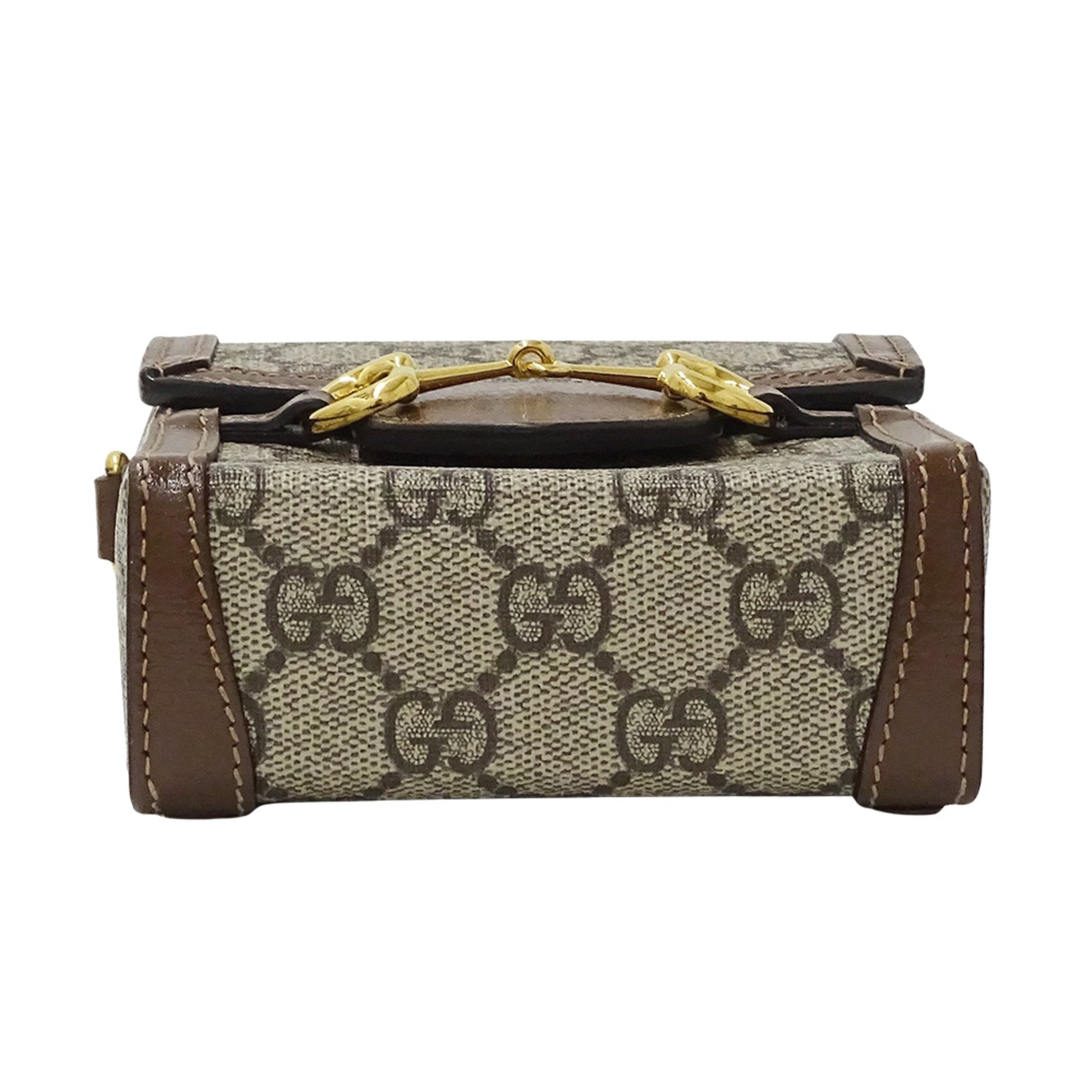 Gucci Beige Brown Gg Supreme Shoulder Bag
