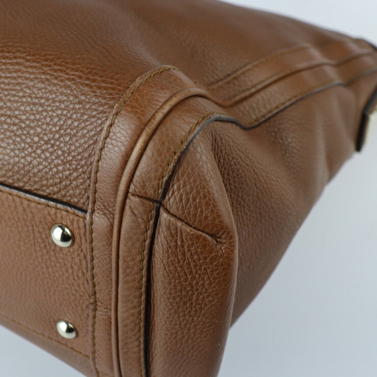 Gucci Brown Bamboo Handbag Shoulder Bag Tote Bag