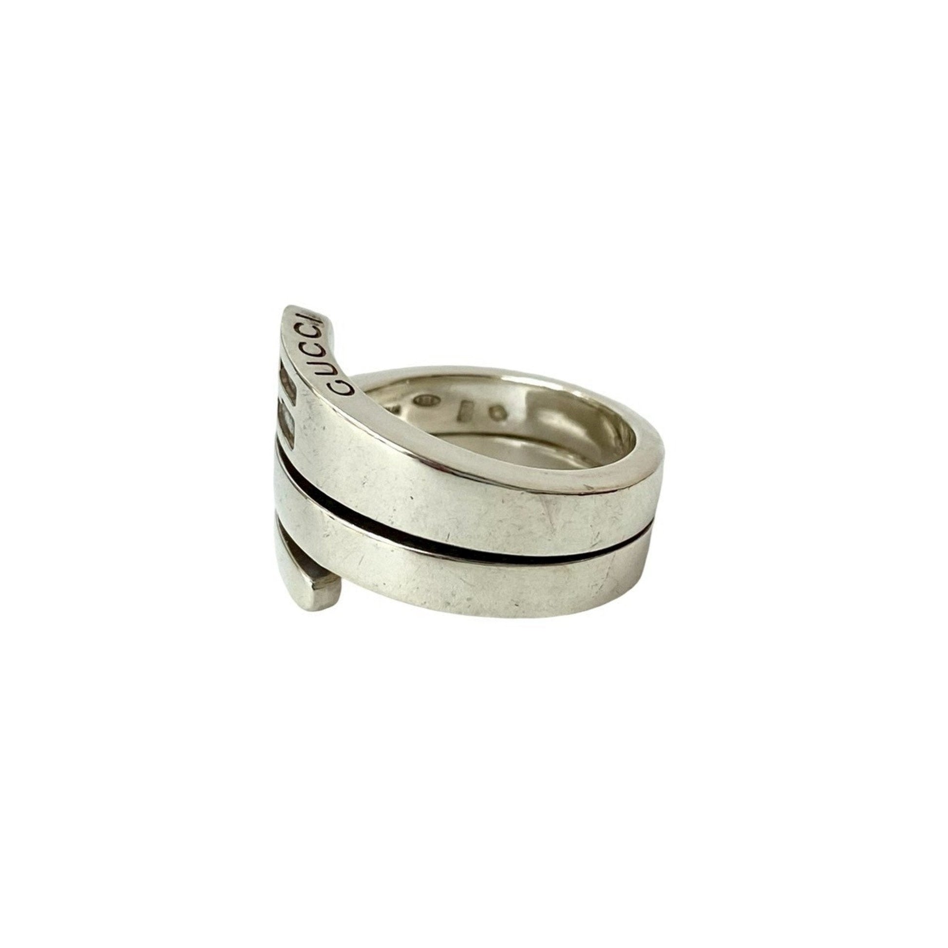 Gucci Silver Silver 925 Band Ring