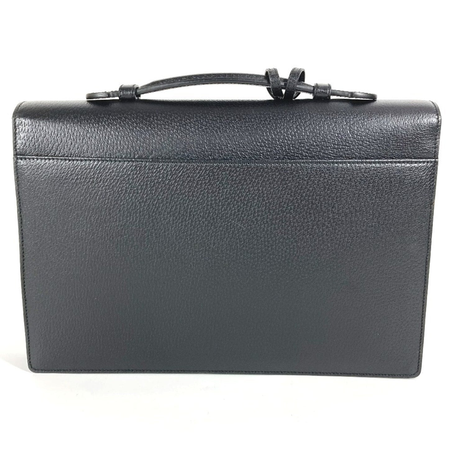 Gucci Black Leather Briefcase Handbag