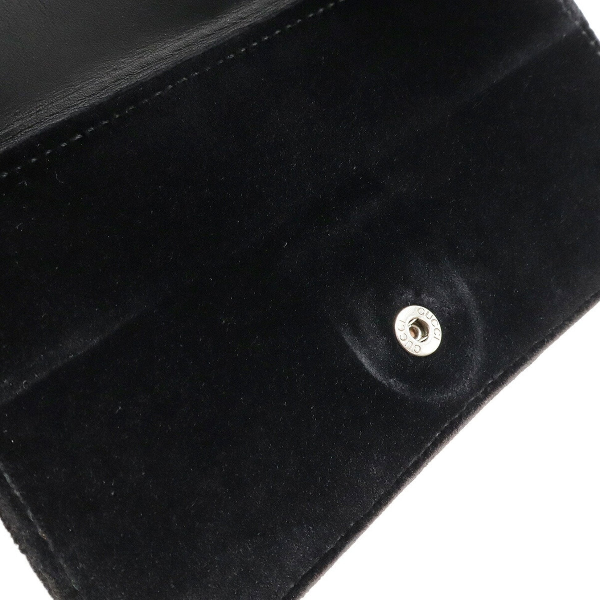Gucci Black Suede Leather Clutch Bag Shoulder Bag