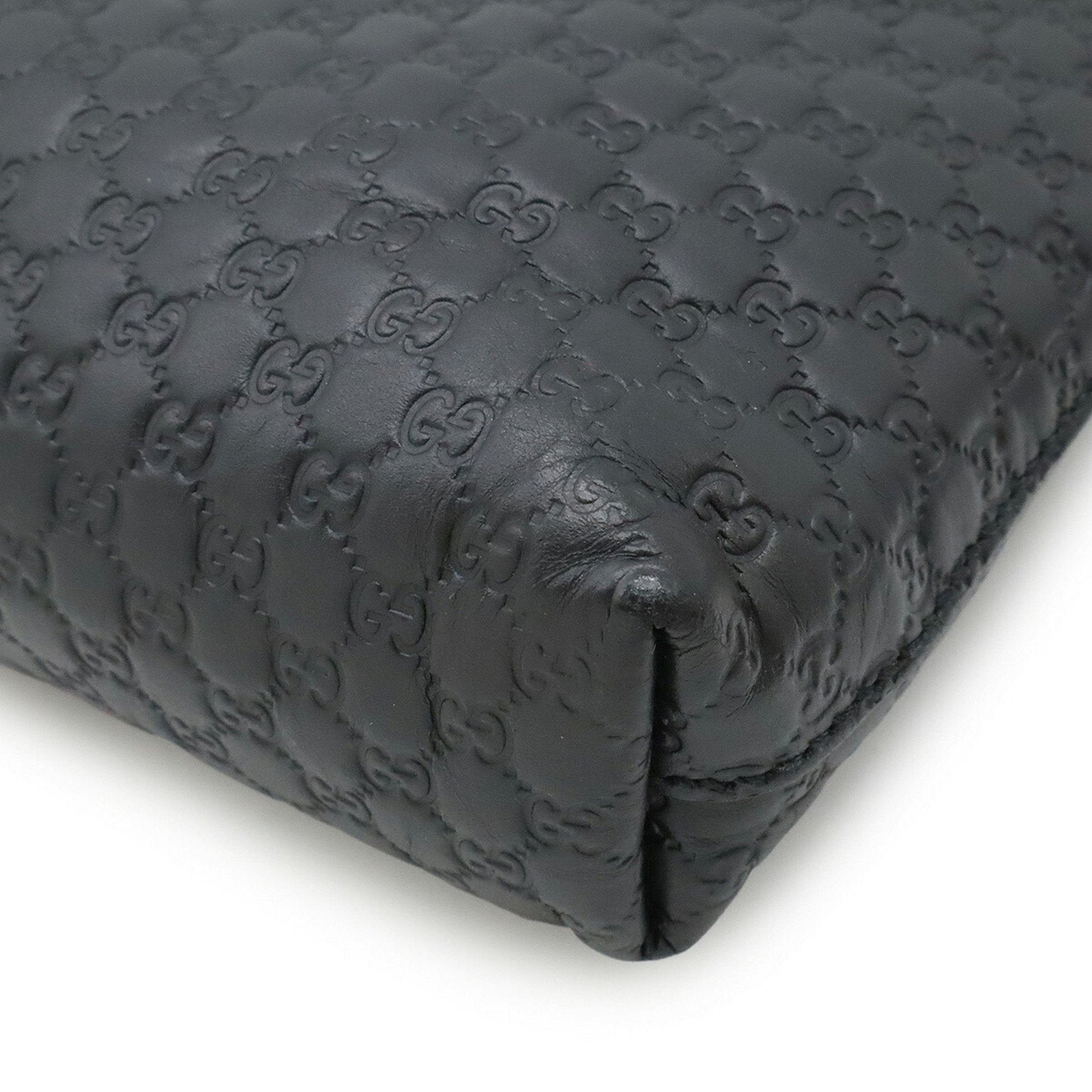 Gucci Black Leather Shoulder Bag