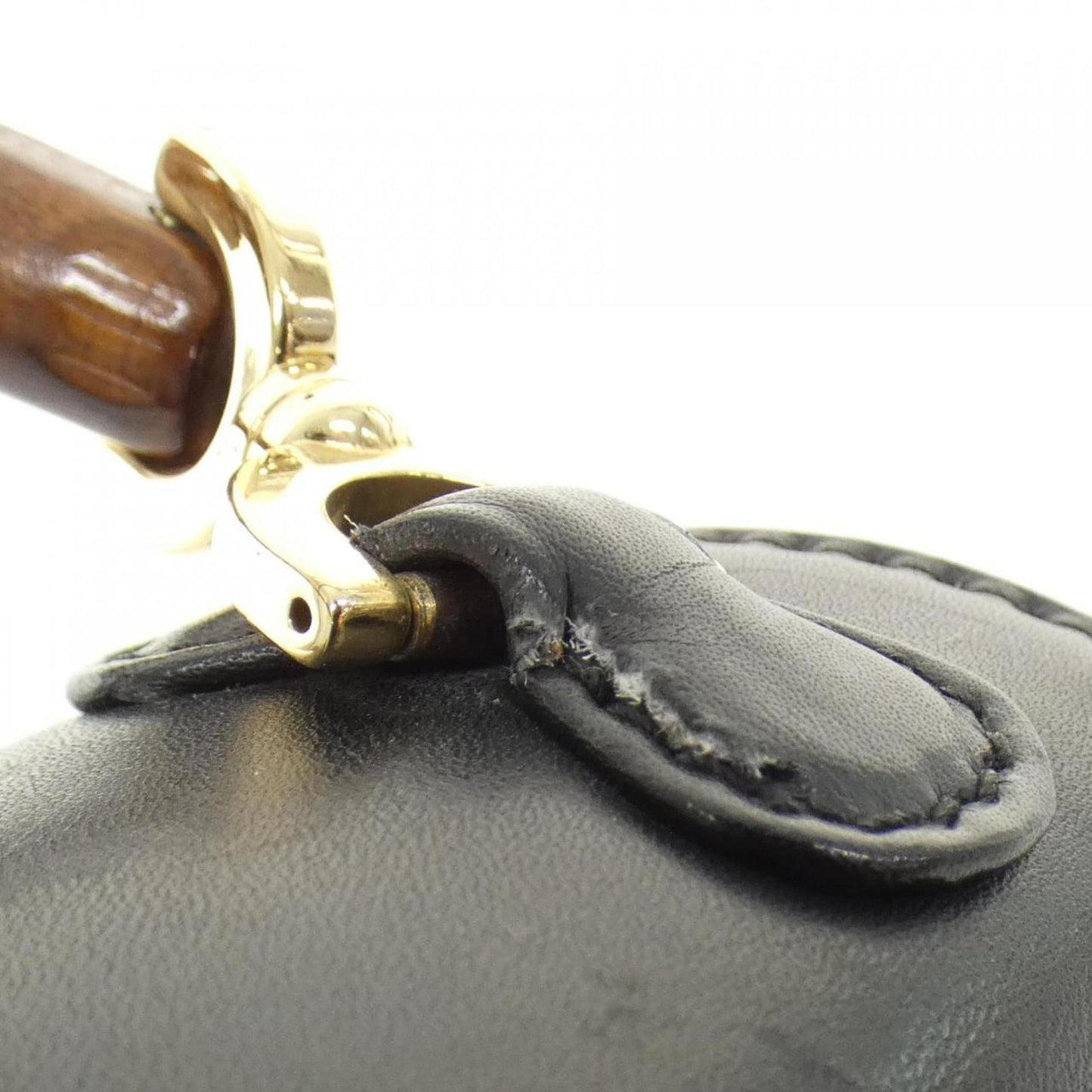 Gucci Black Leather Handbag
