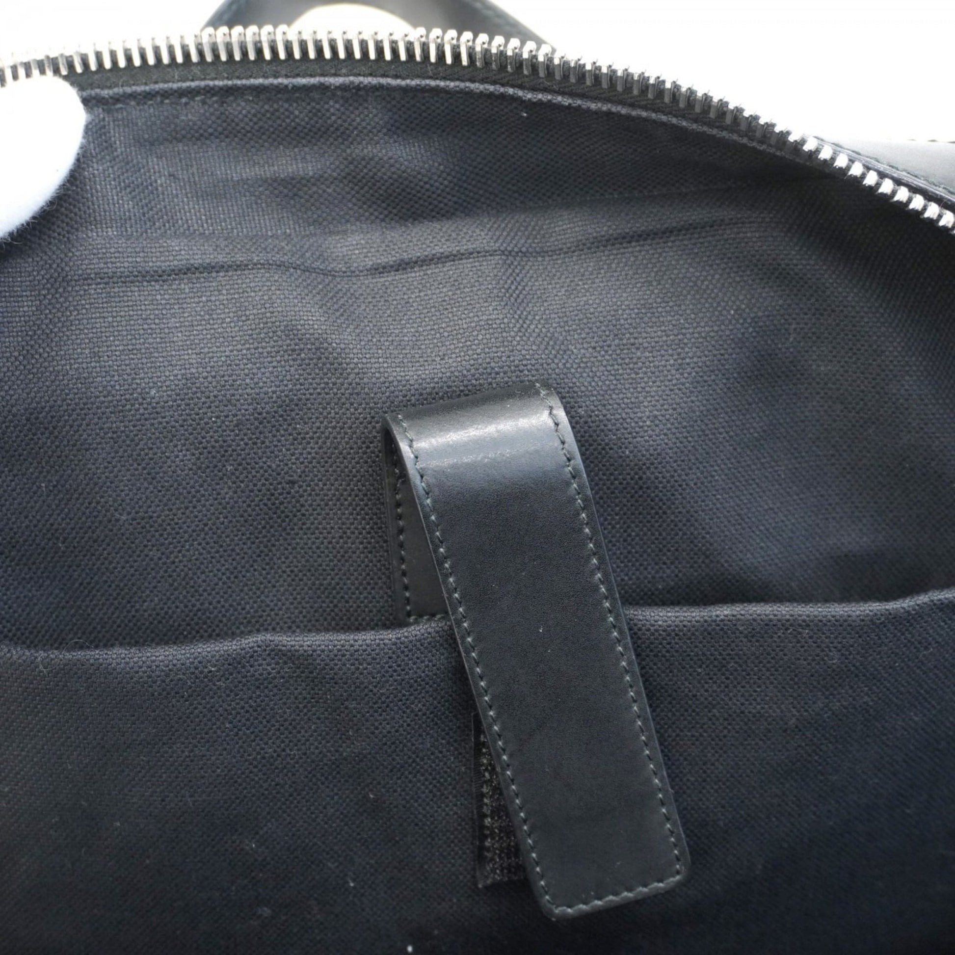 Gucci Black Gray Pvc Backpack