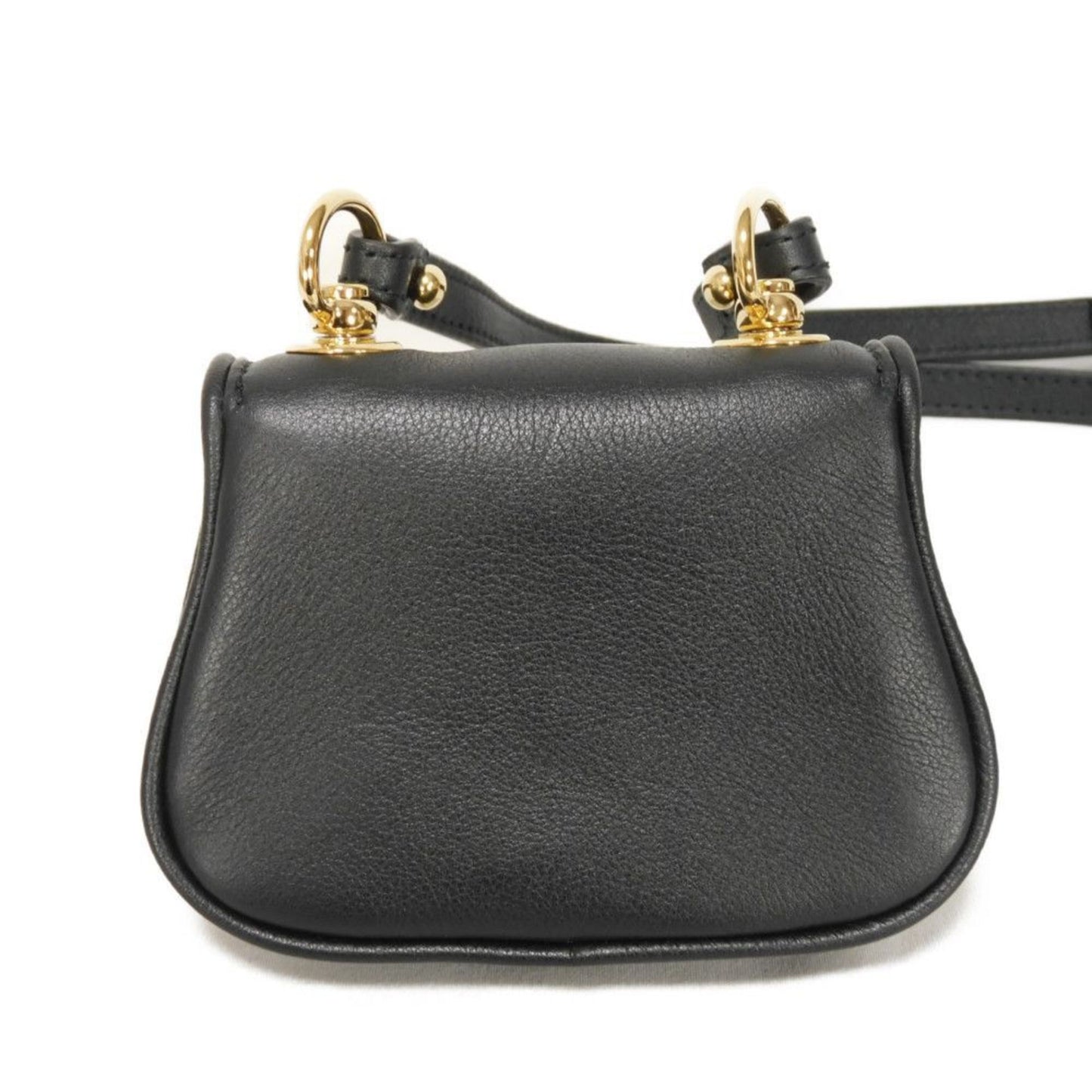 Gucci Black Leather Shoulder Bag