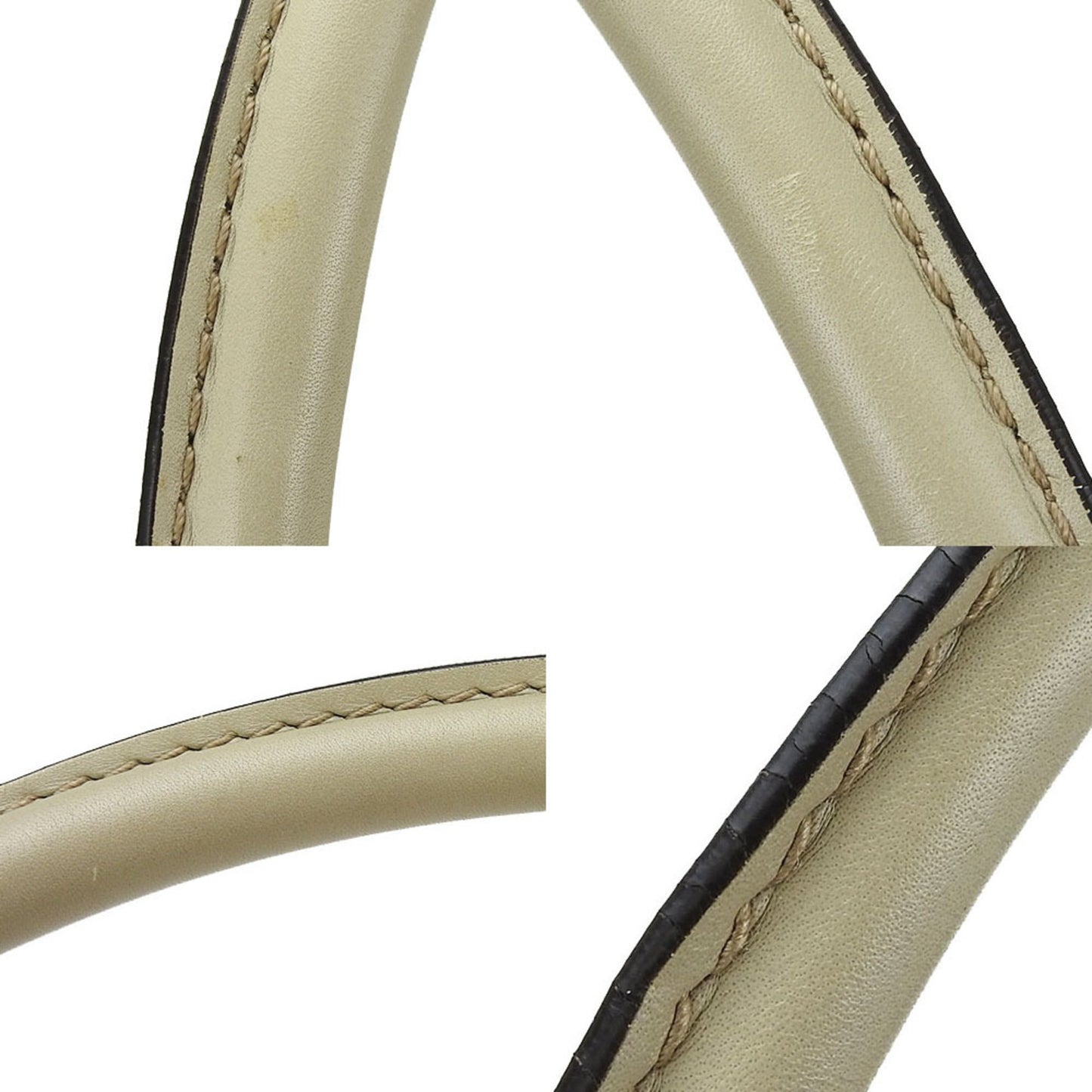 Gucci Gg Canvas Beige Gg Canvas Leather Shoulder Bag
