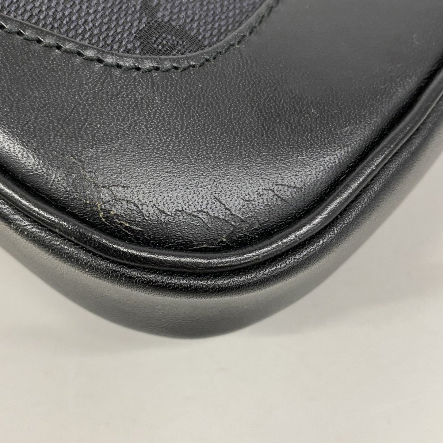 Gucci Black Canvas Shoulder Bag