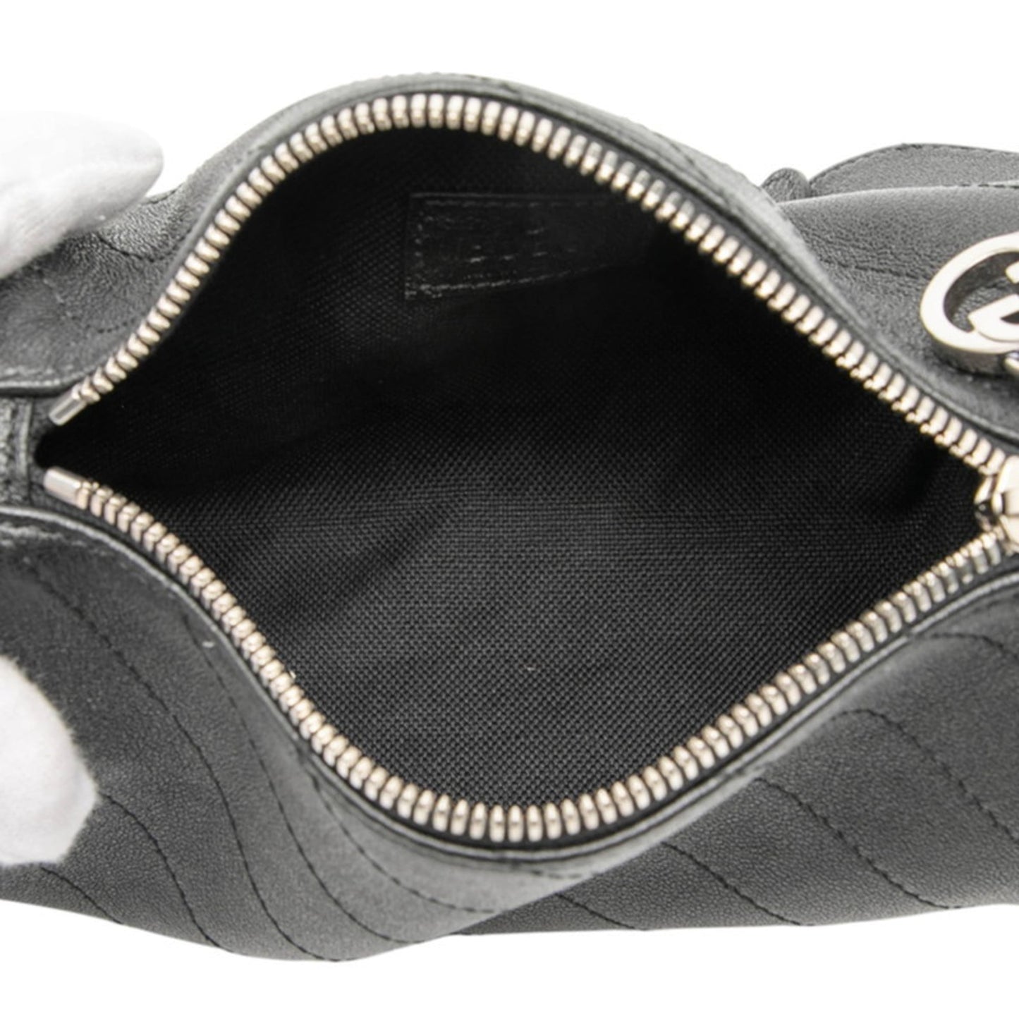 Gucci Black Leather Shoulder Bag